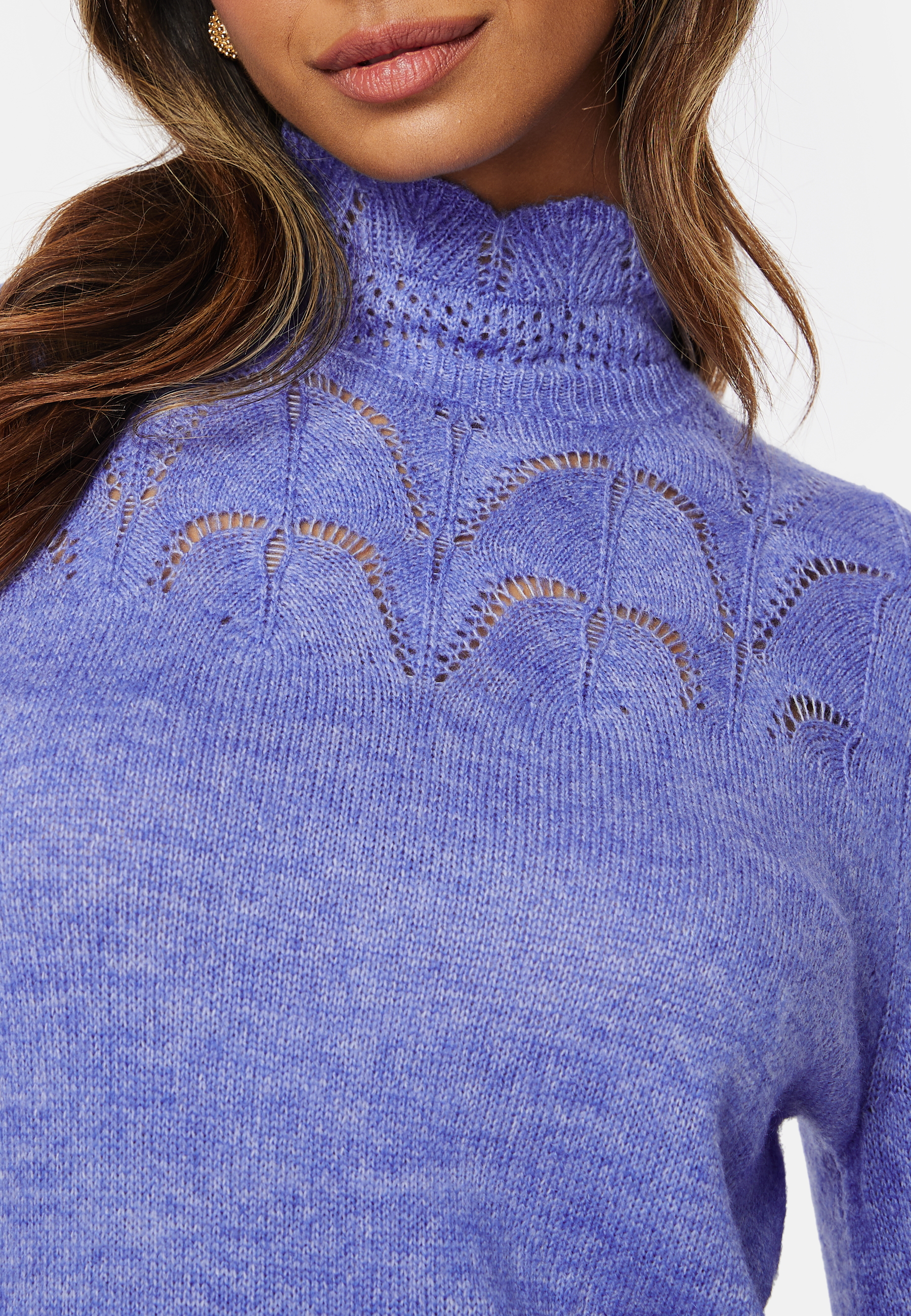Pivi L/S High Neck Knit Pullover 3