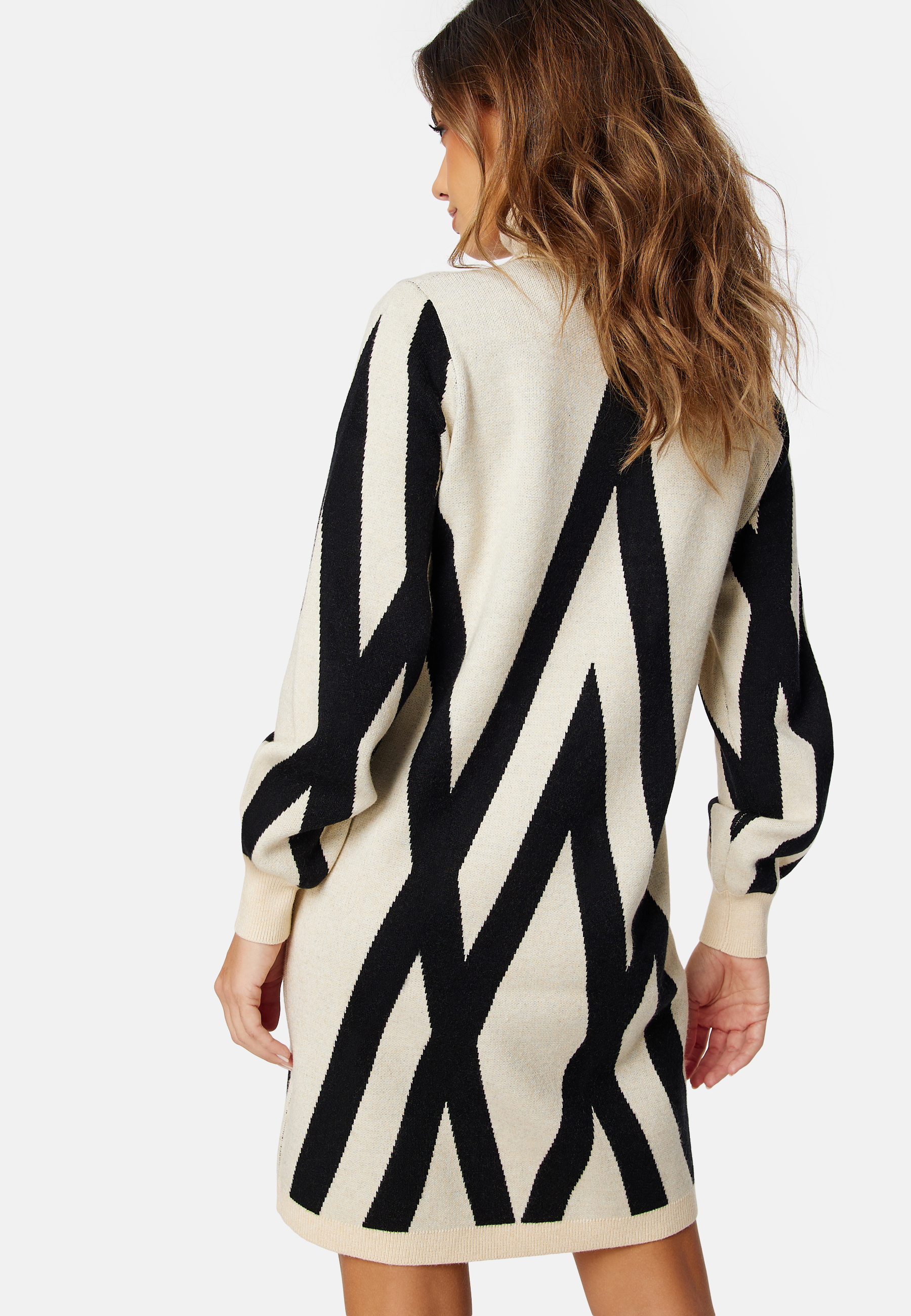 Objray L/S Knit Rollneck Dress 2