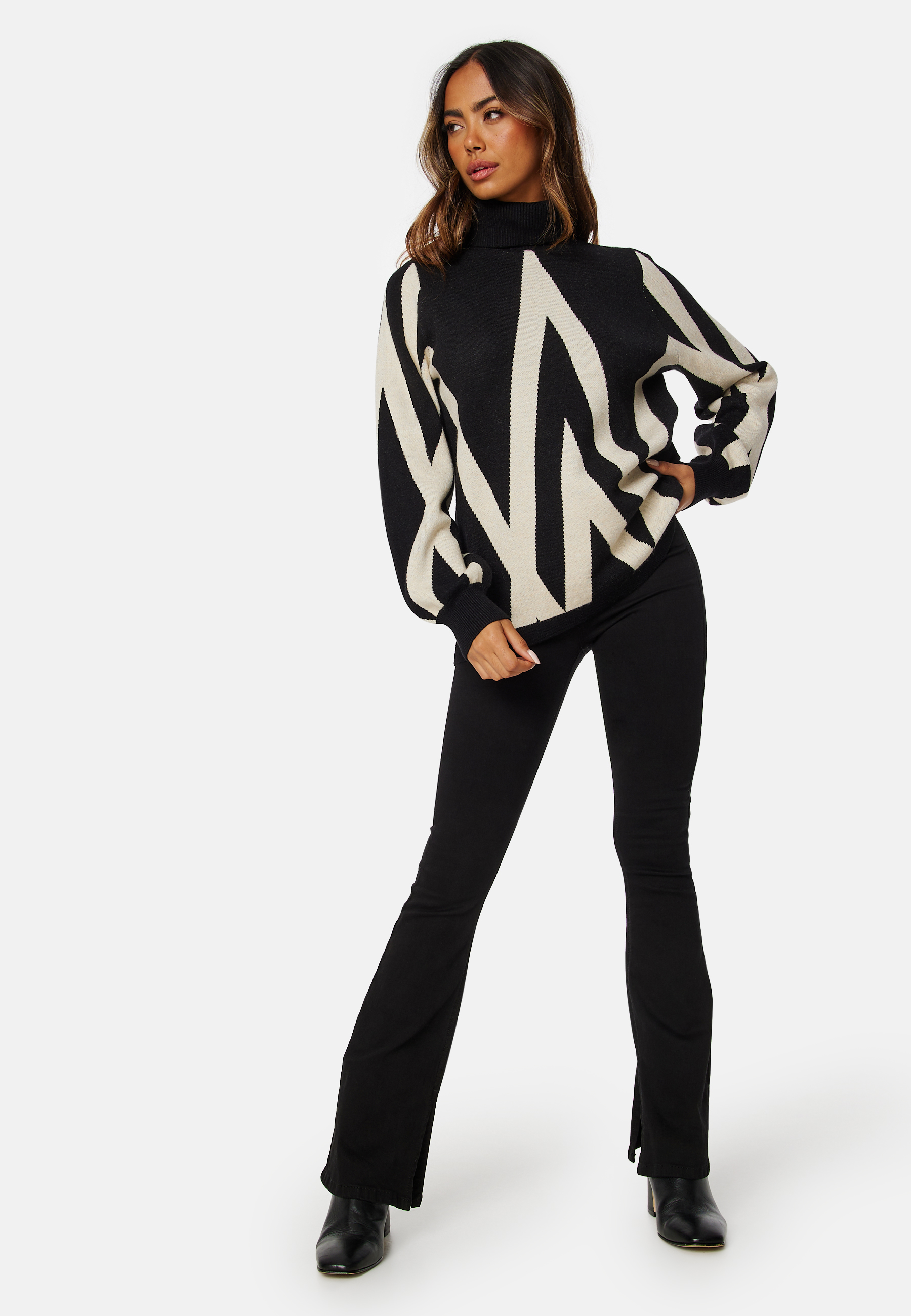 Ray L/S KNit Rollneck Pullover 2