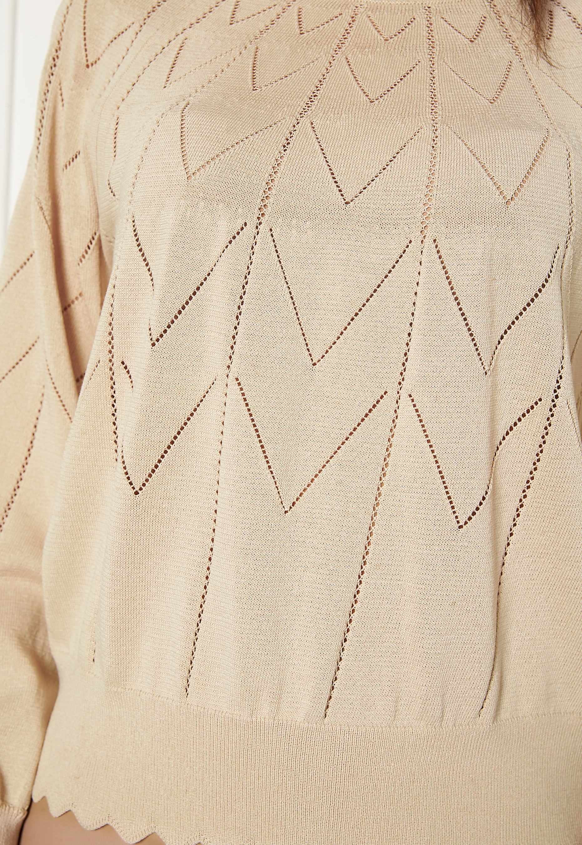Noelle L/S Knit Pullover 3