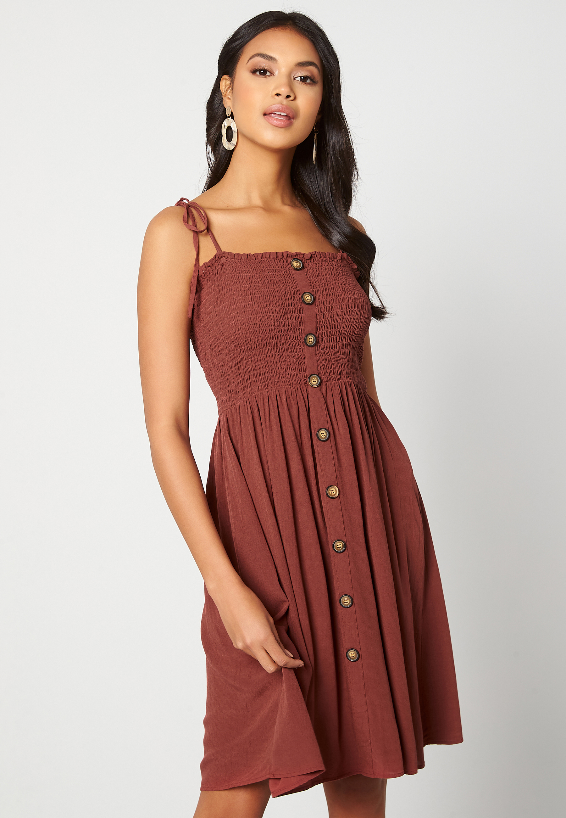 Annika S/L Smock Dress