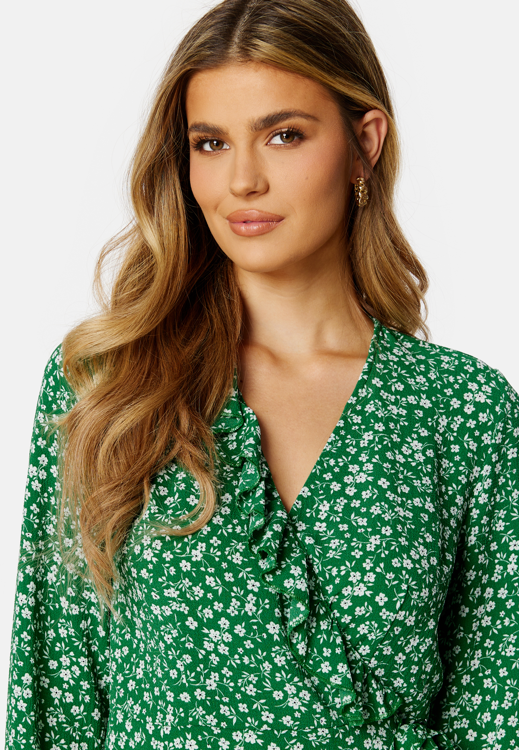 Carly L/S Wrap Dress 3
