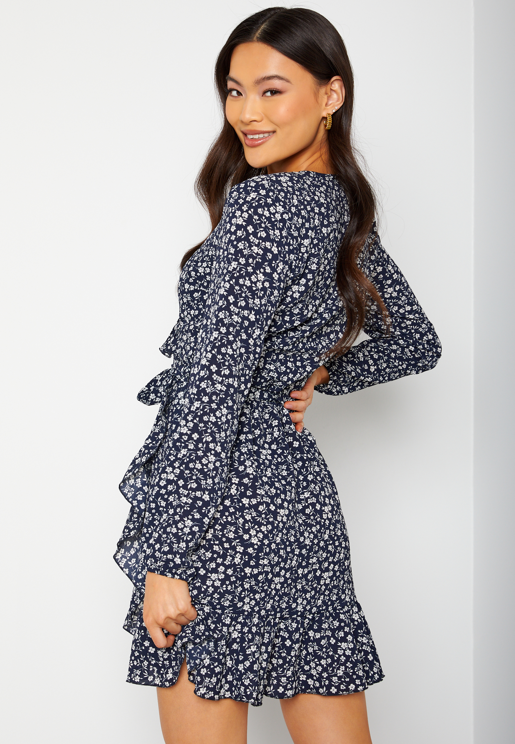 Carly L/S Wrap Dress 2