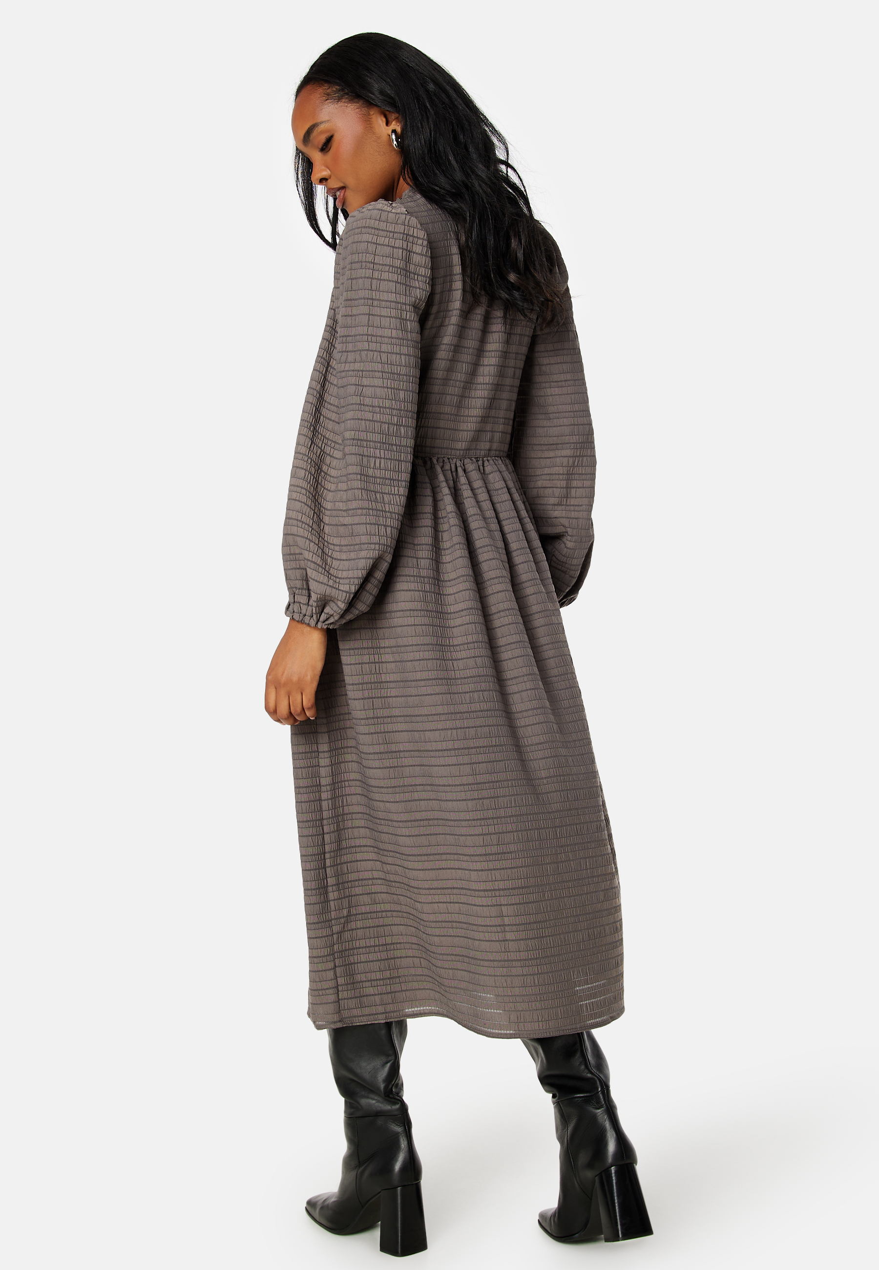 Julis LS Smock Dress
