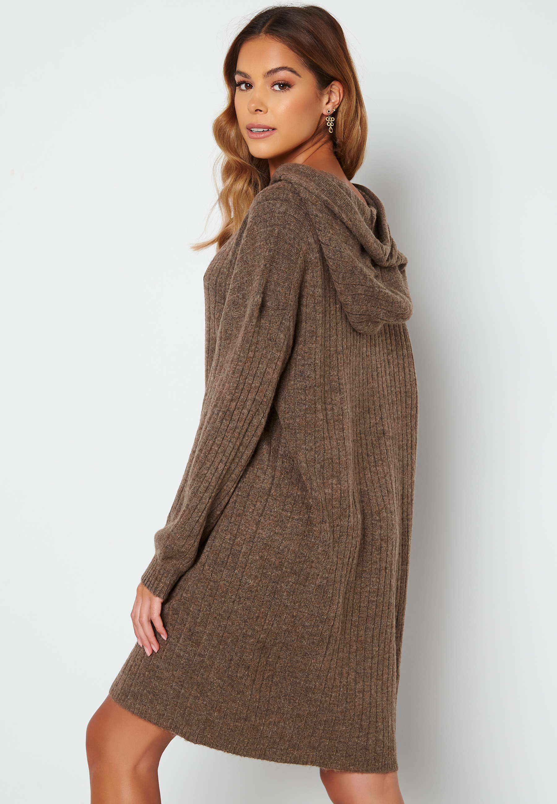 Karinna L/S Long Hood Dress 2