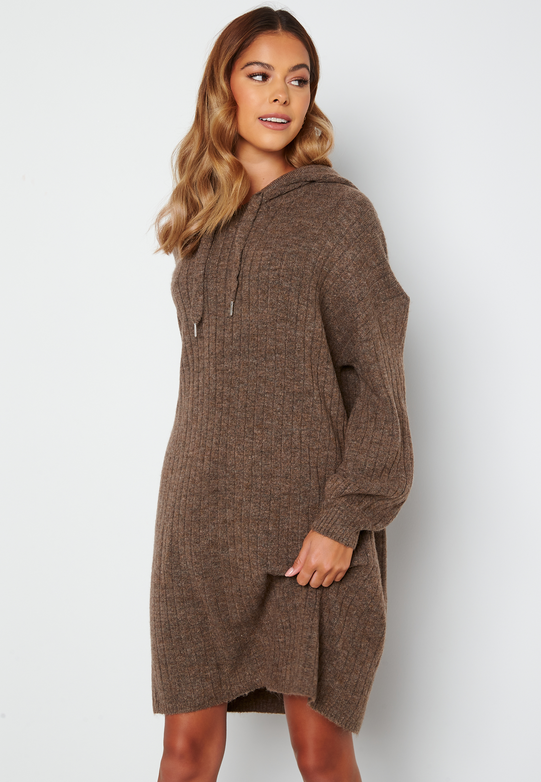 Karinna L/S Long Hood Dress 4