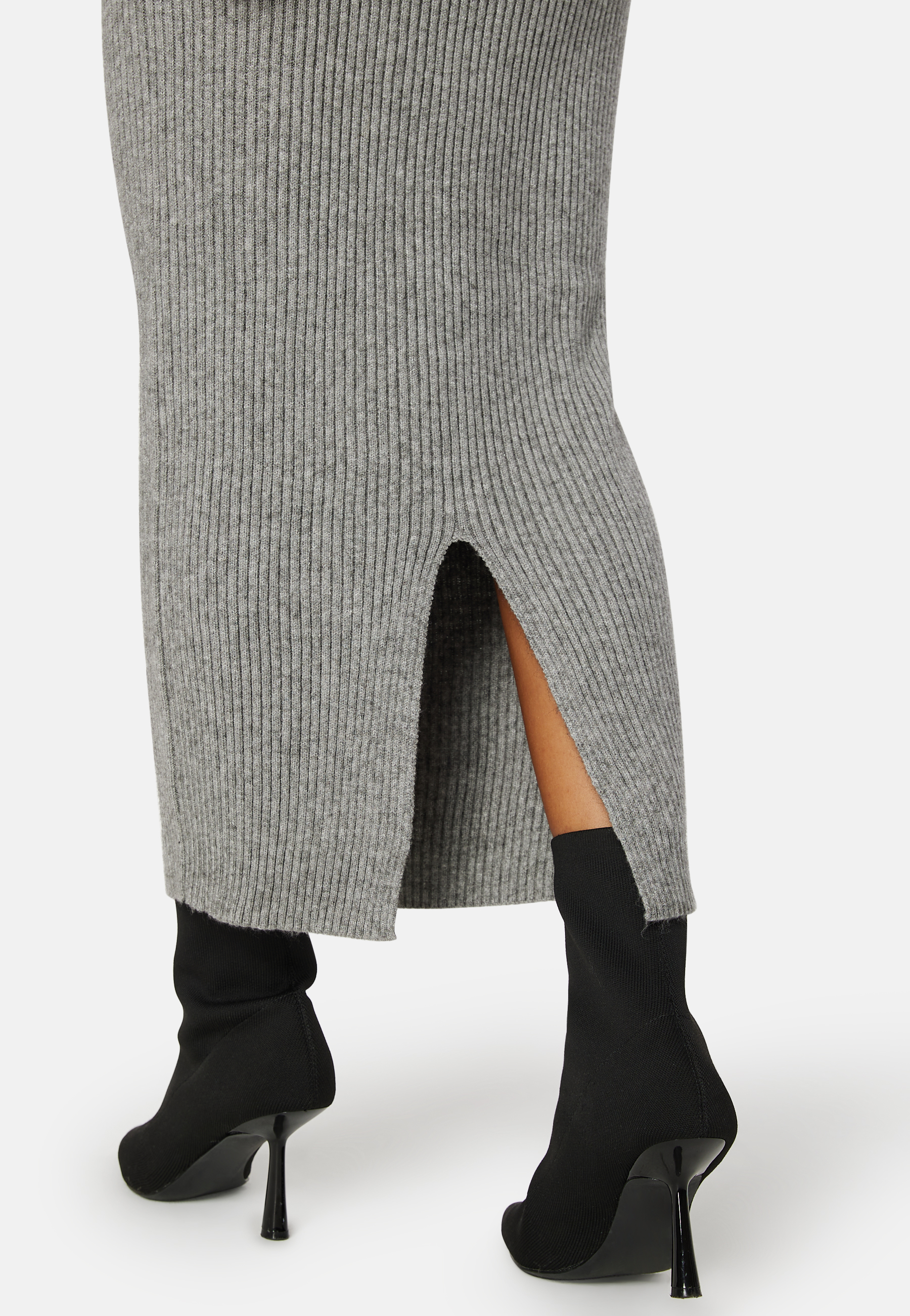 Katia Puff Long Slit Dress 3