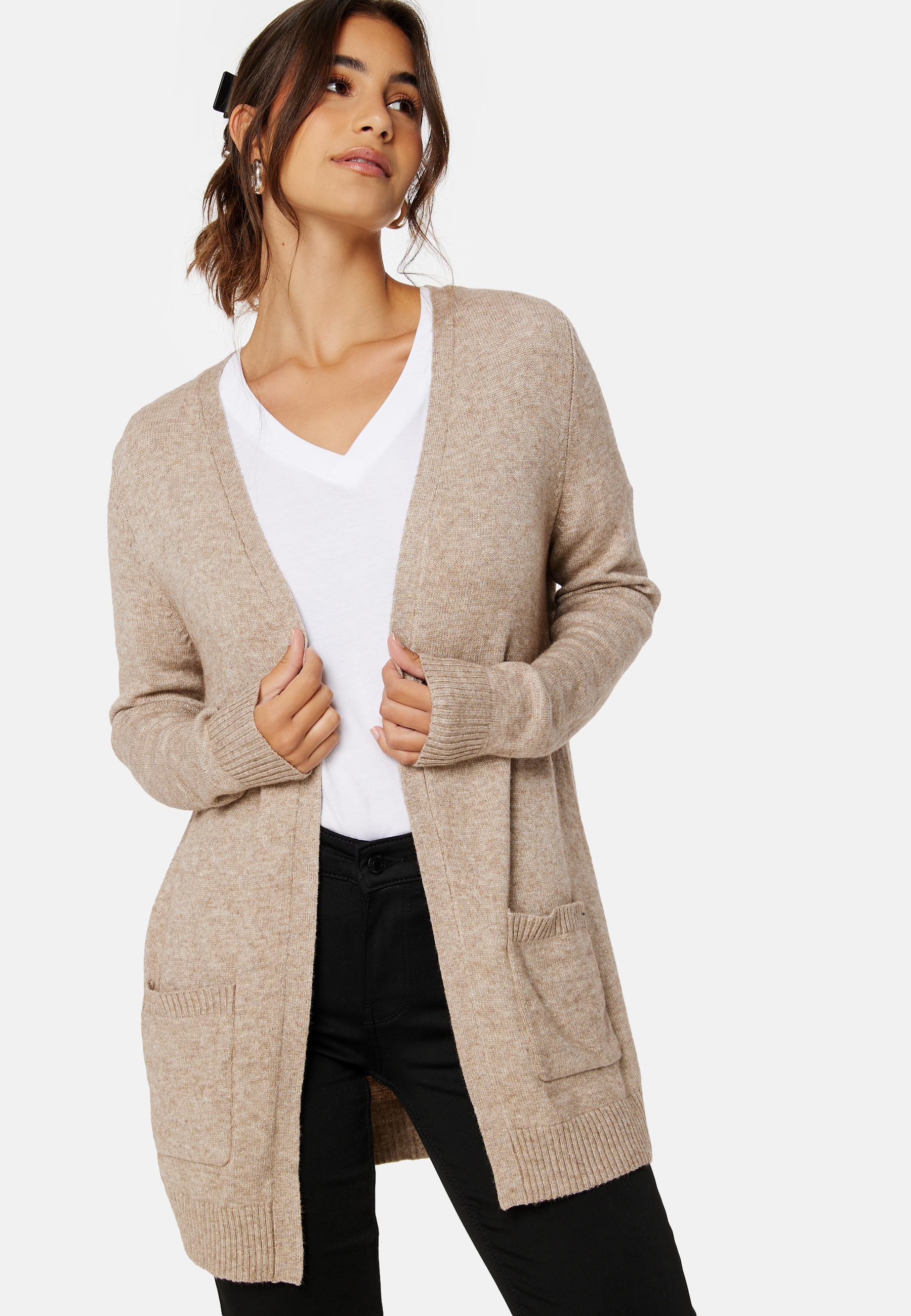 Lesly L/S Open Cardigan