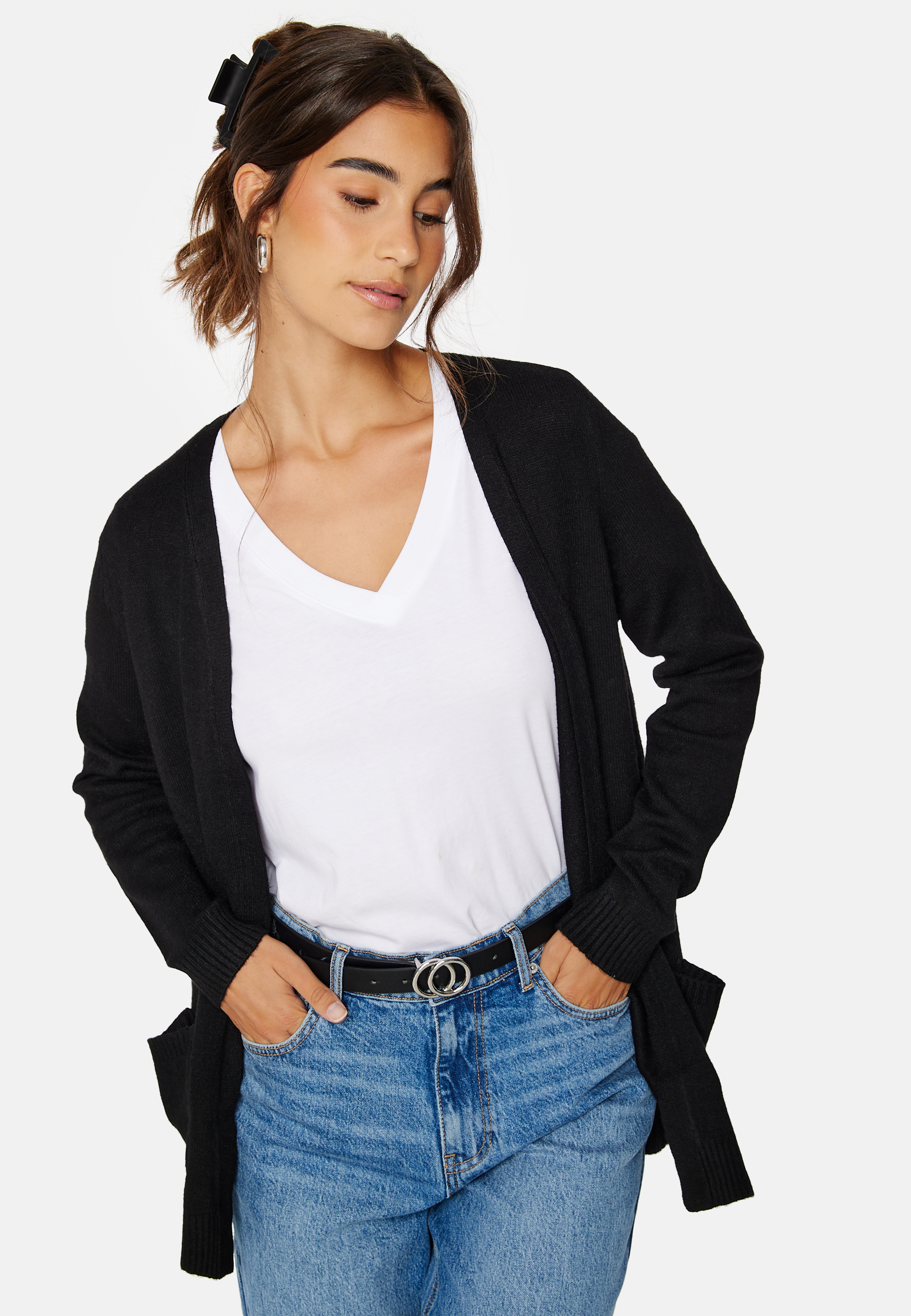 Lesly L/S Open Cardigan