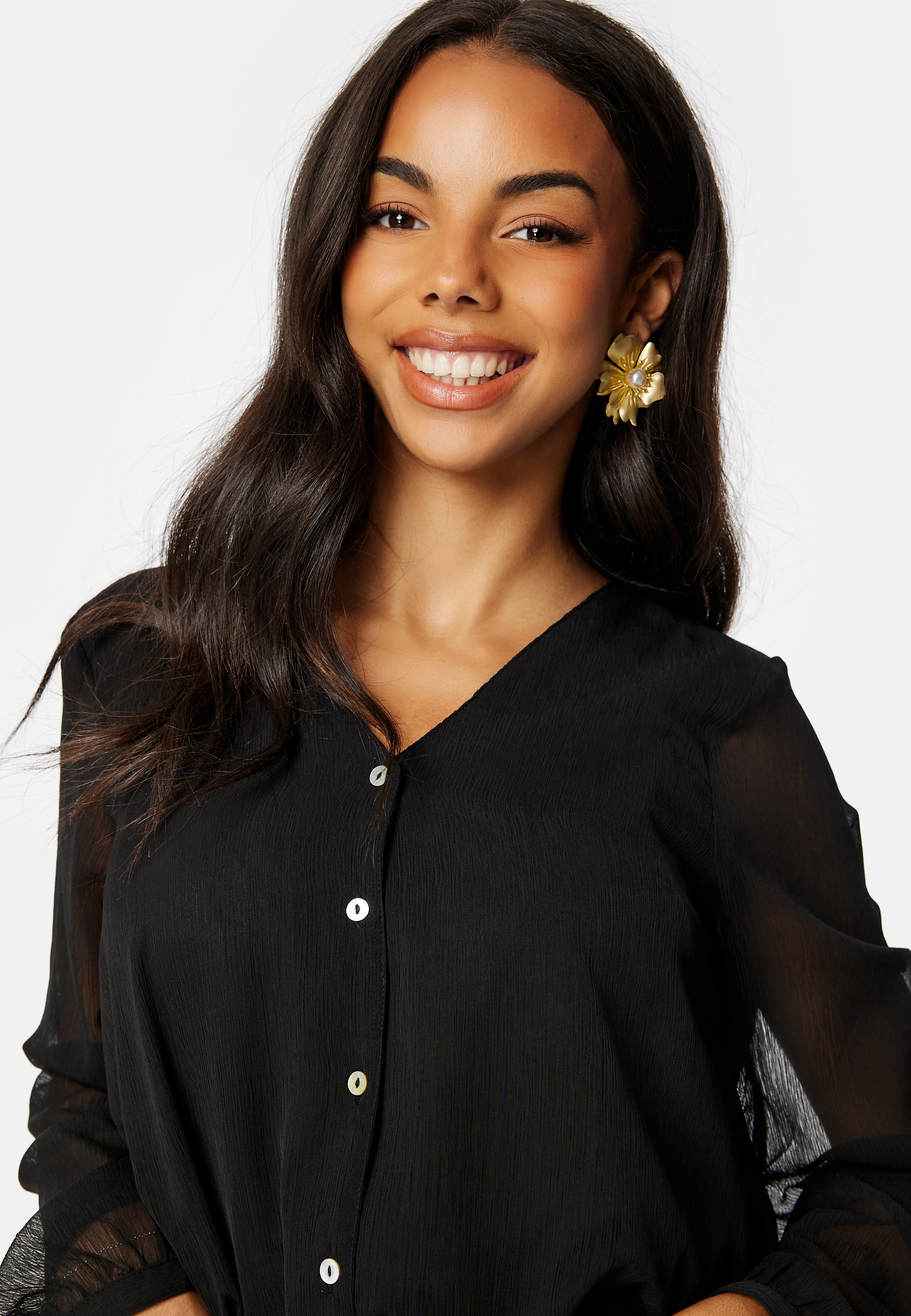 Luna L/S V-Neck Top 3