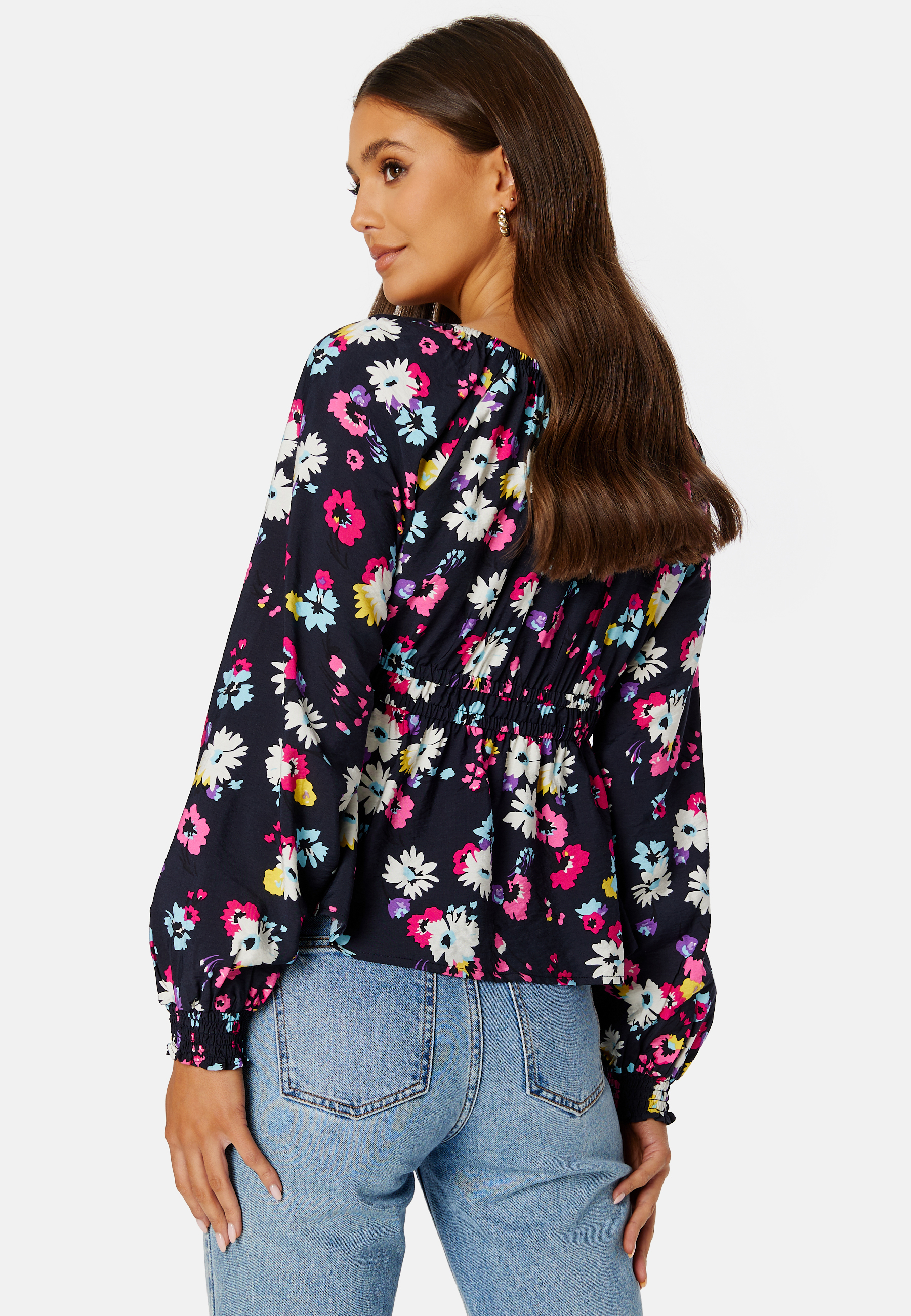 Melisa Life L/S Peplum Top 2