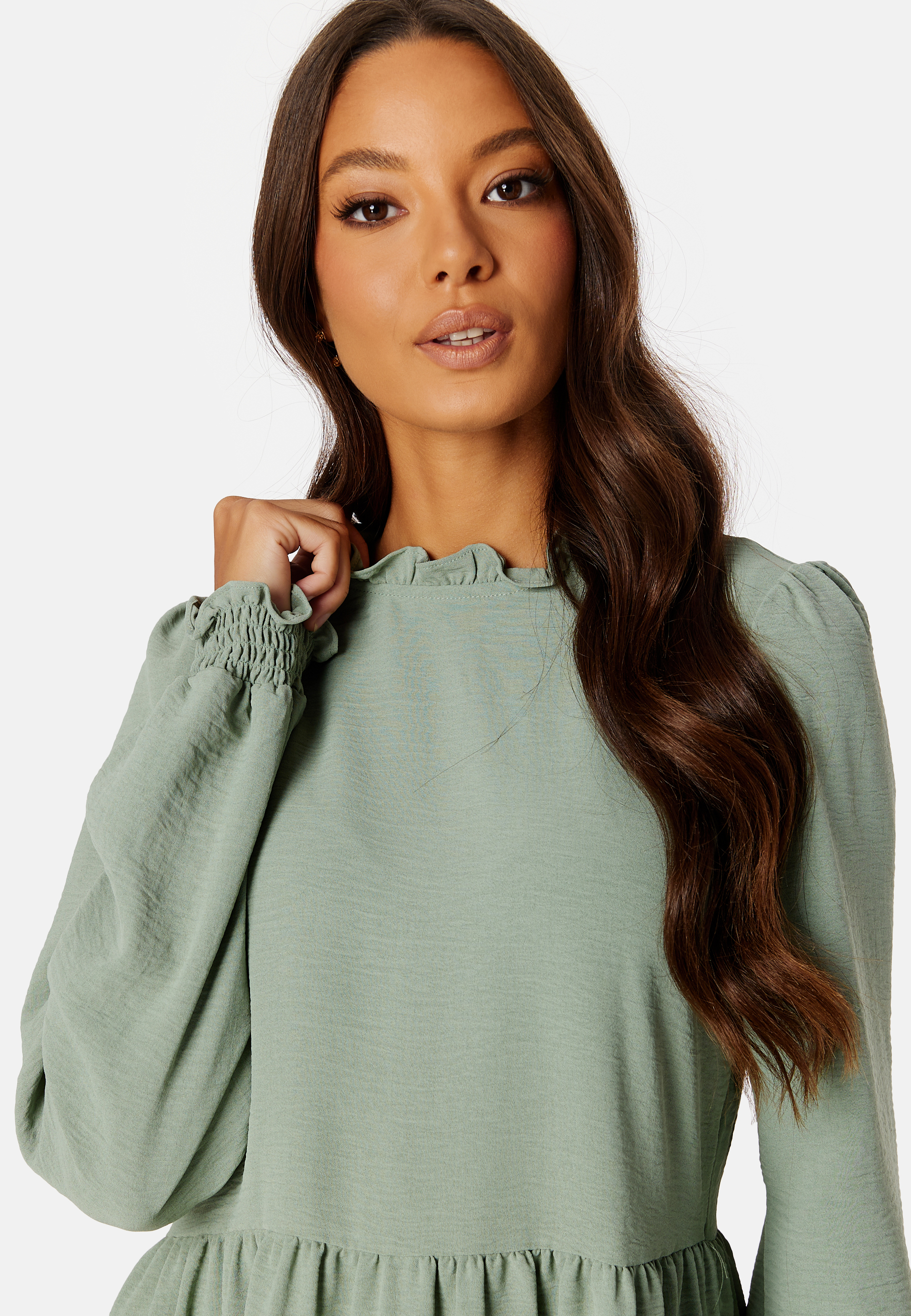 Mette LS Highneck Dress 3