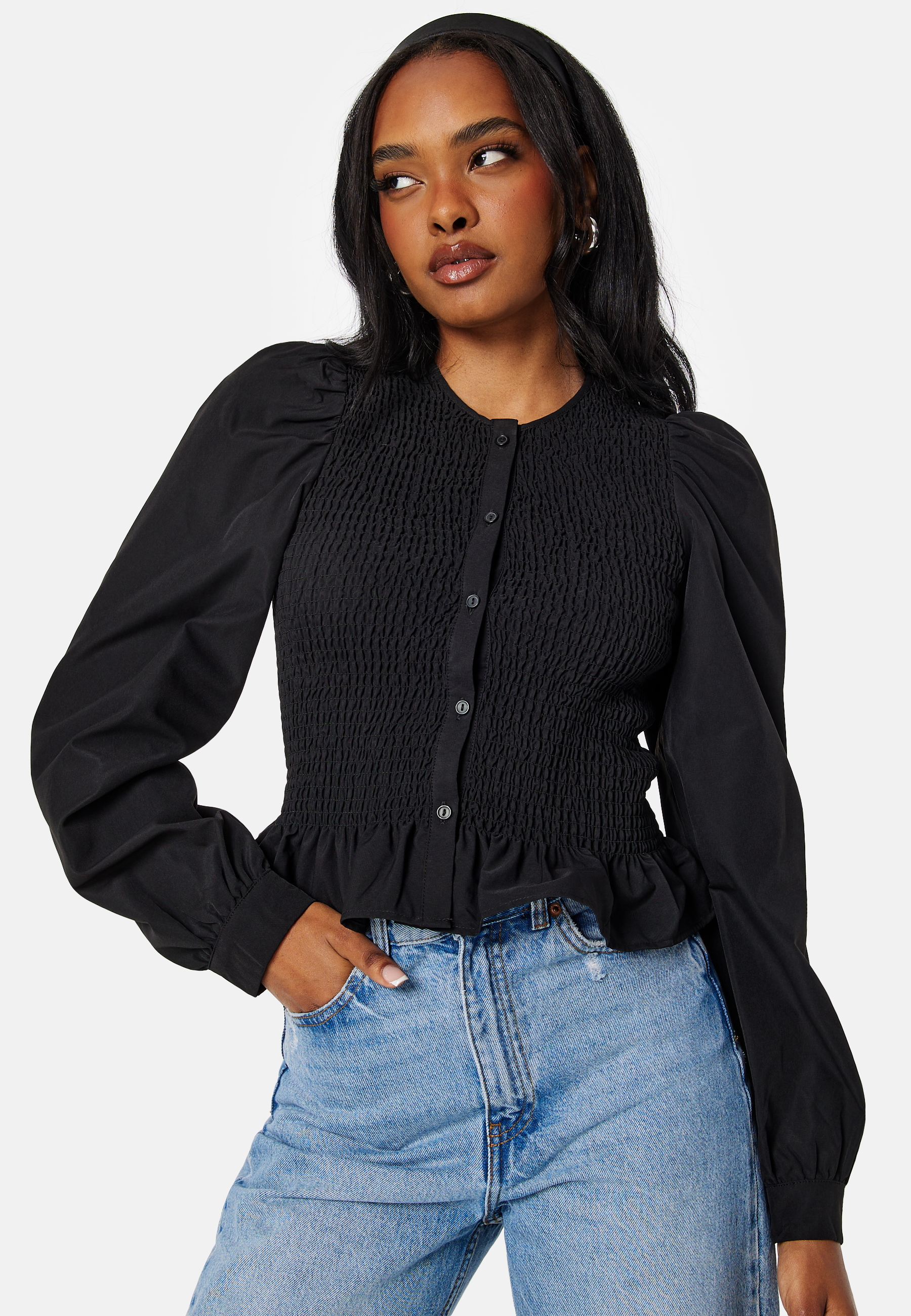 New Aspen LS Smock Top