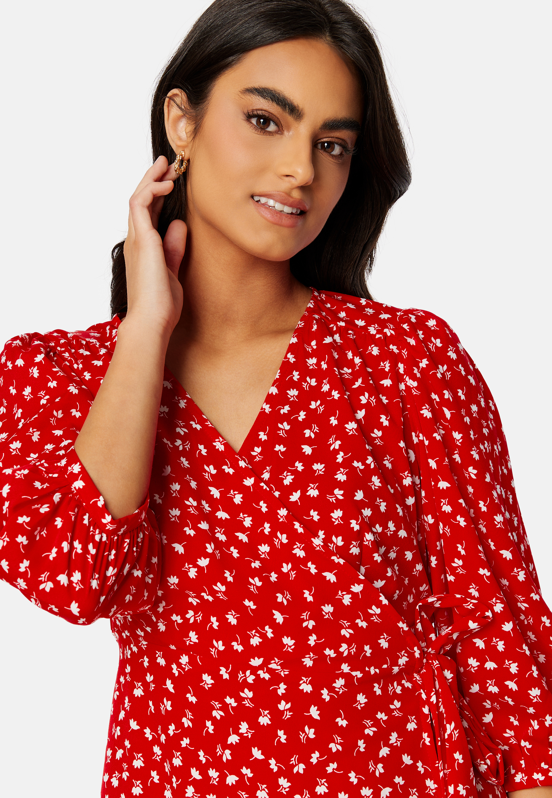 Oliva Wrap Midi Dress 3