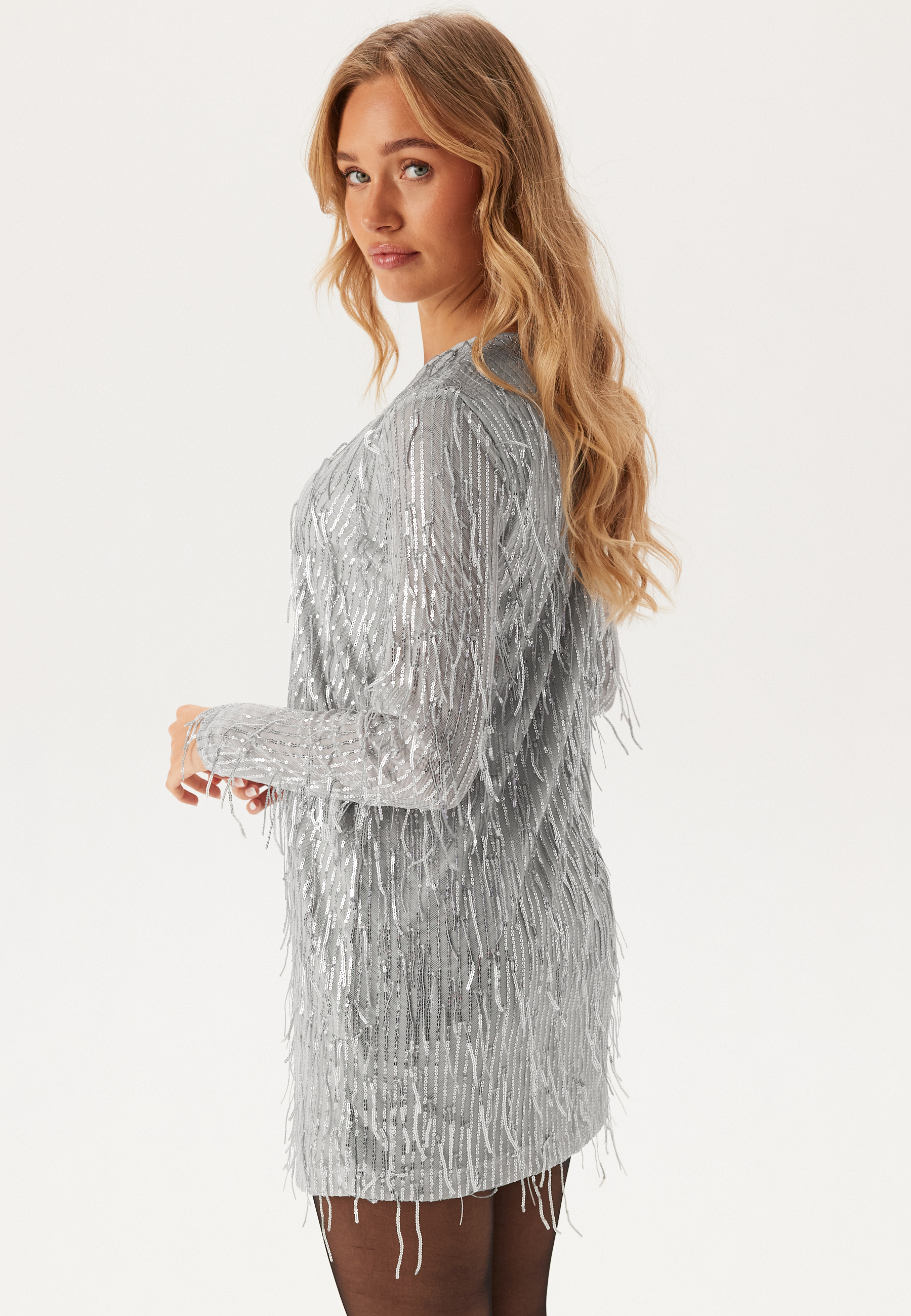 Onlanika Spacy Ls Short Dress 2