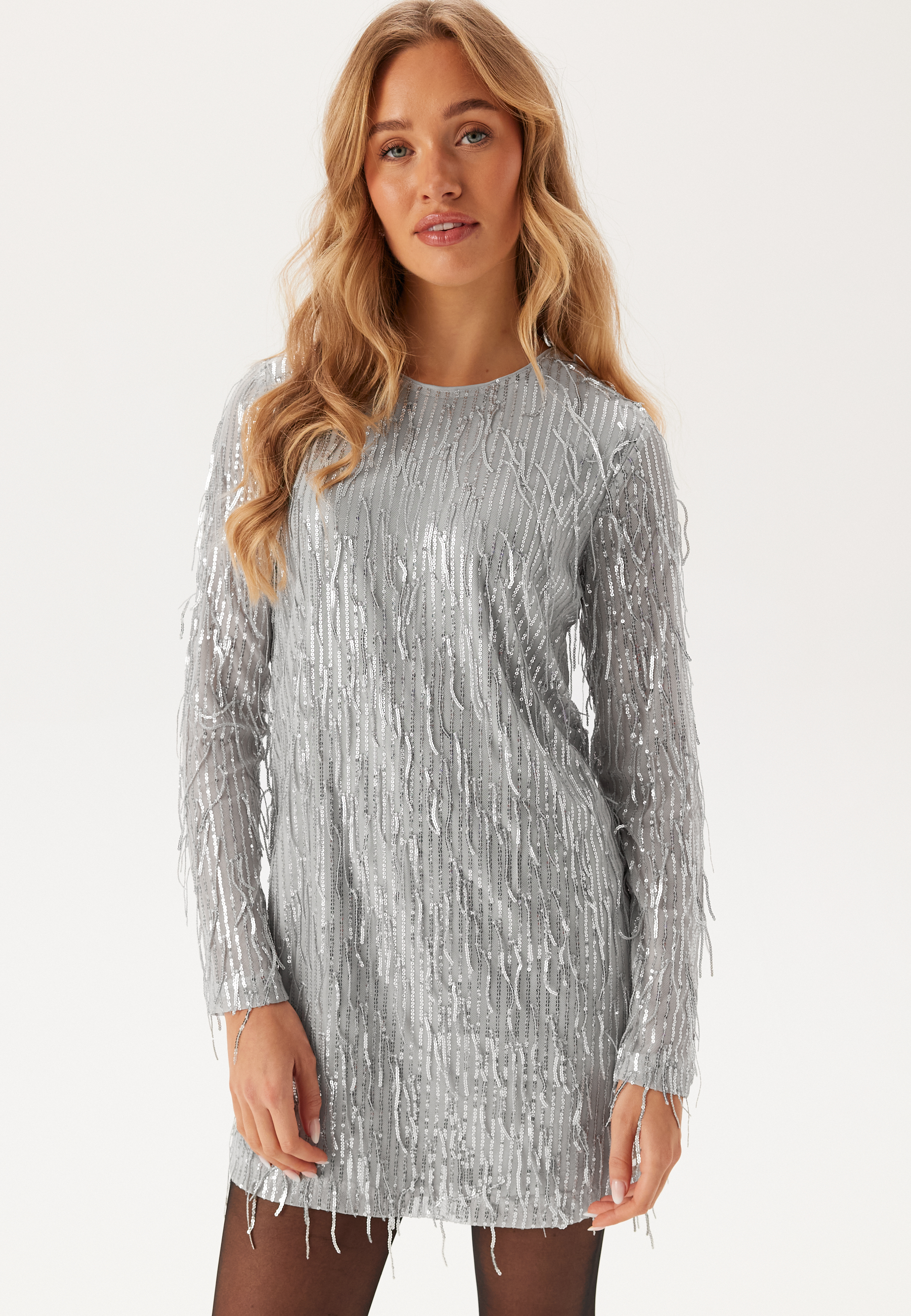 Onlanika Spacy Ls Short Dress 3