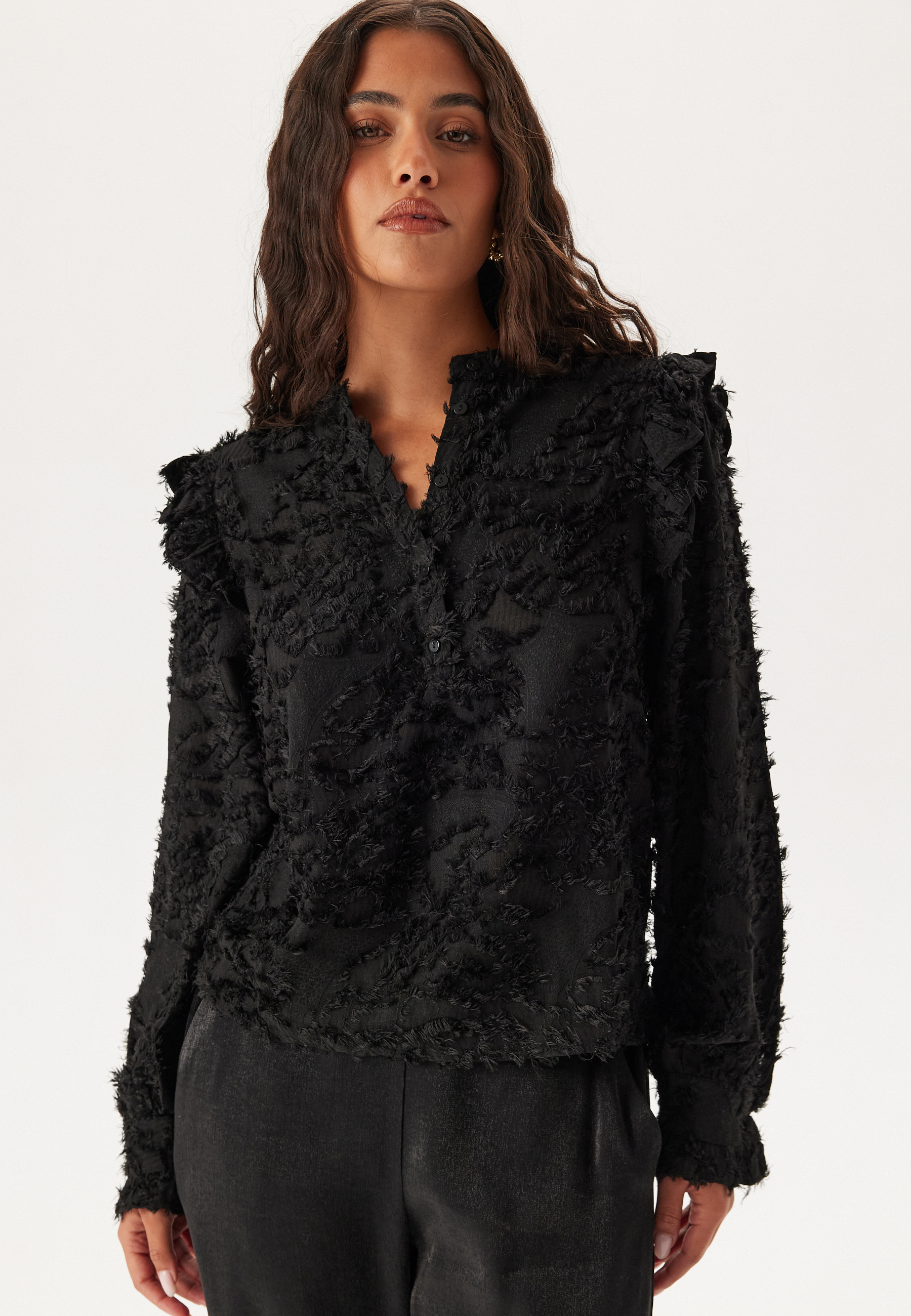 Onlcammie L/S FRILL TOP  Frill 2