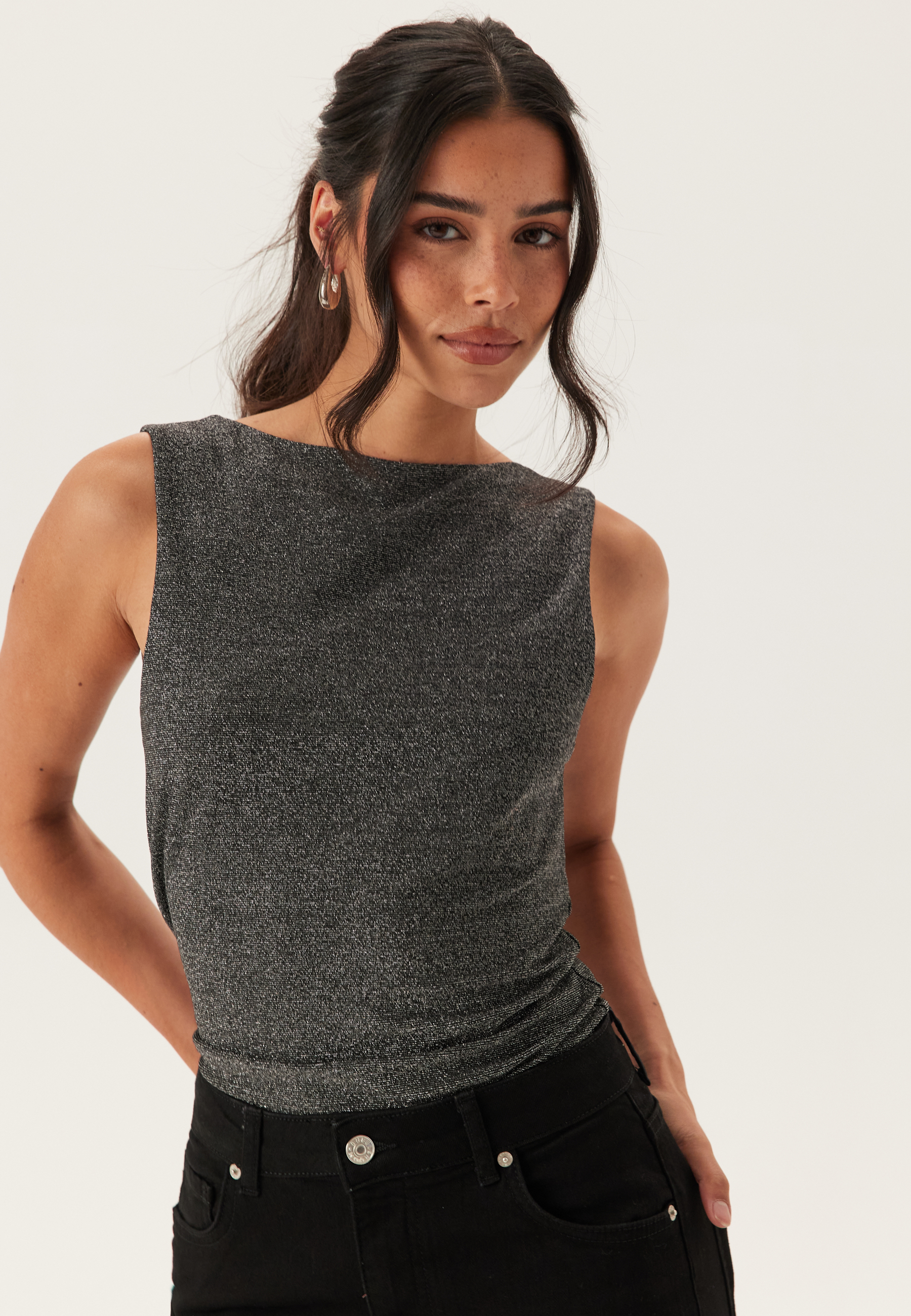 Onlea Glitter S/L 2-WAYS TOP 2