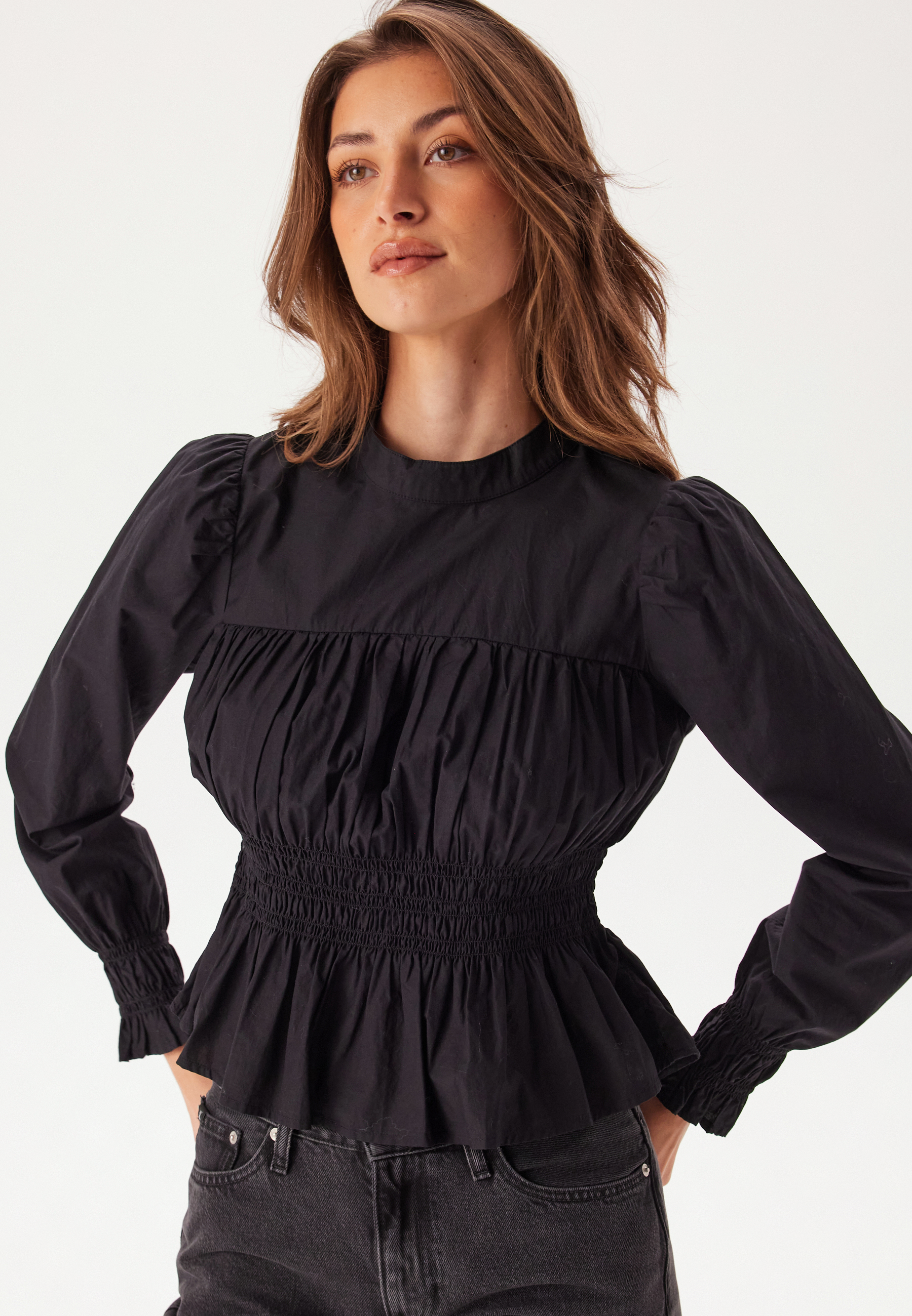 Onlella L/S O-NECK SMOCK TOP O