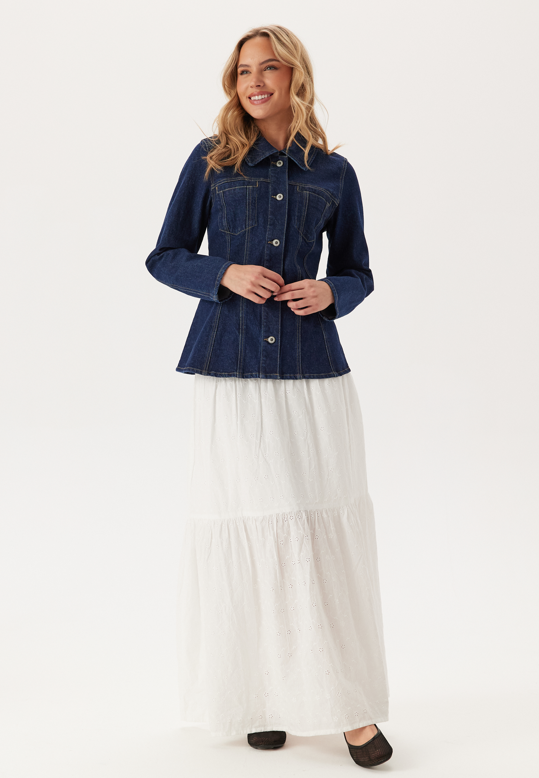 Onlelle L/S FITTED DNM JACKET 2