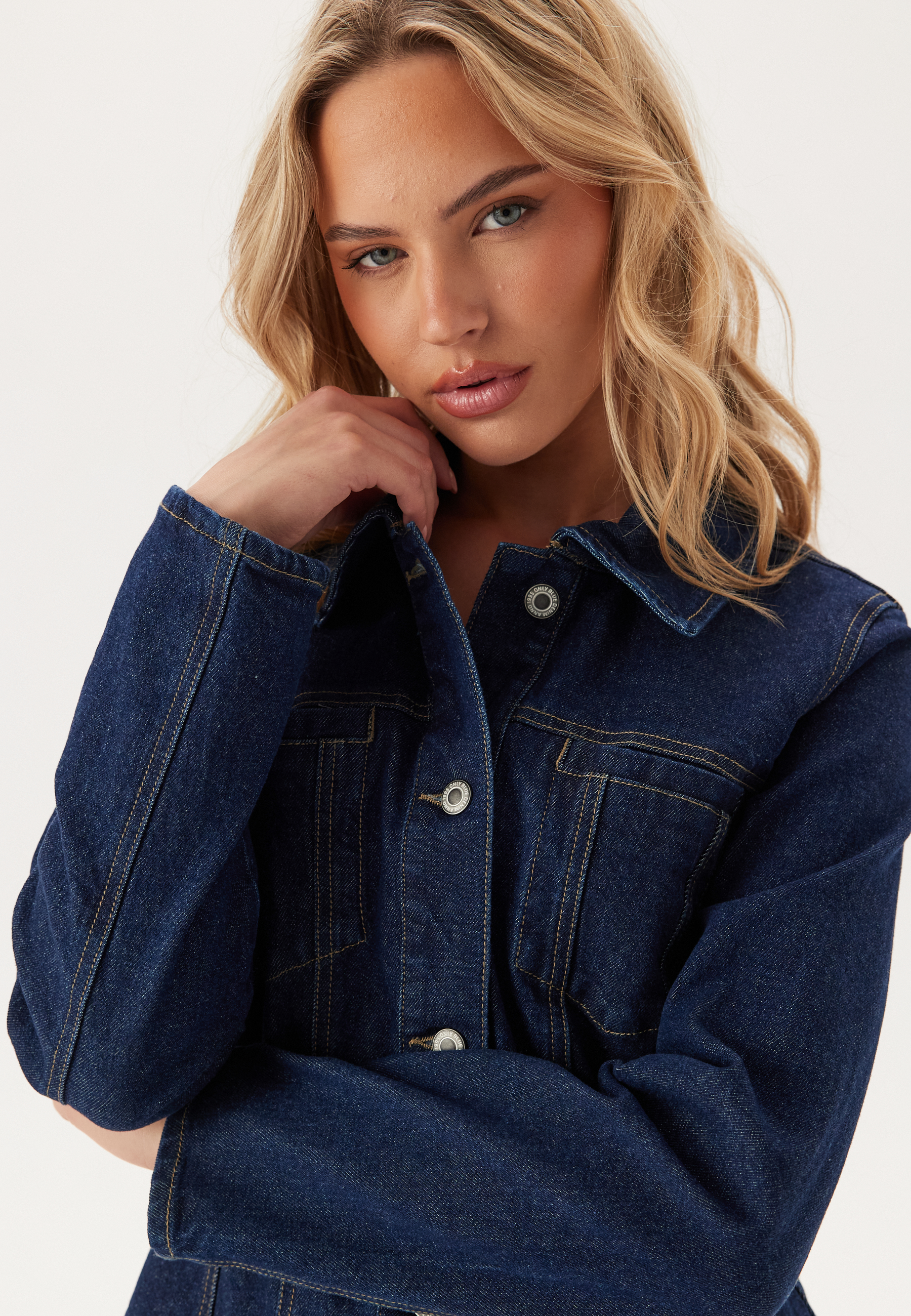 Onlelle L/S FITTED DNM JACKET 3