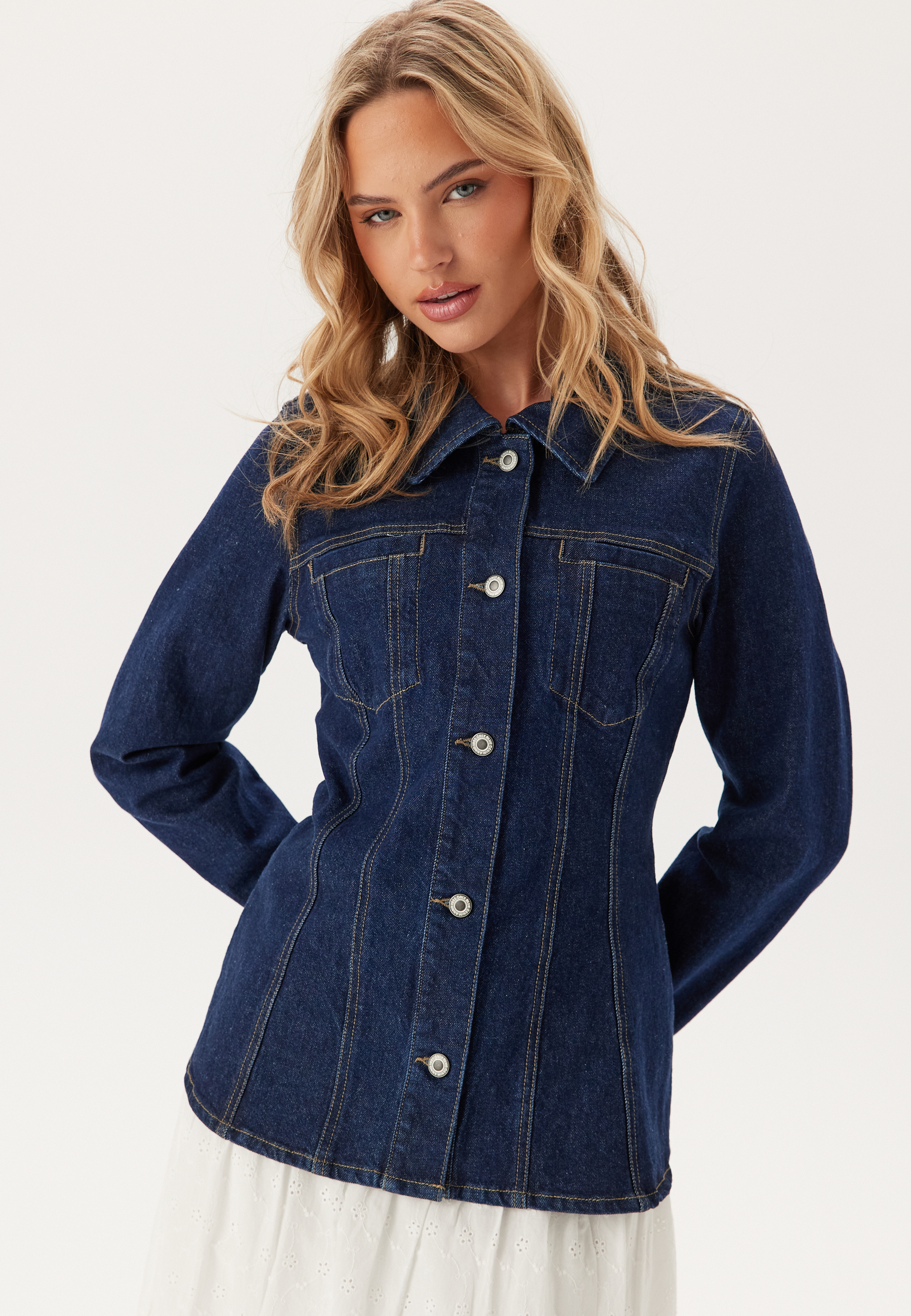Onlelle L/S FITTED DNM JACKET 4