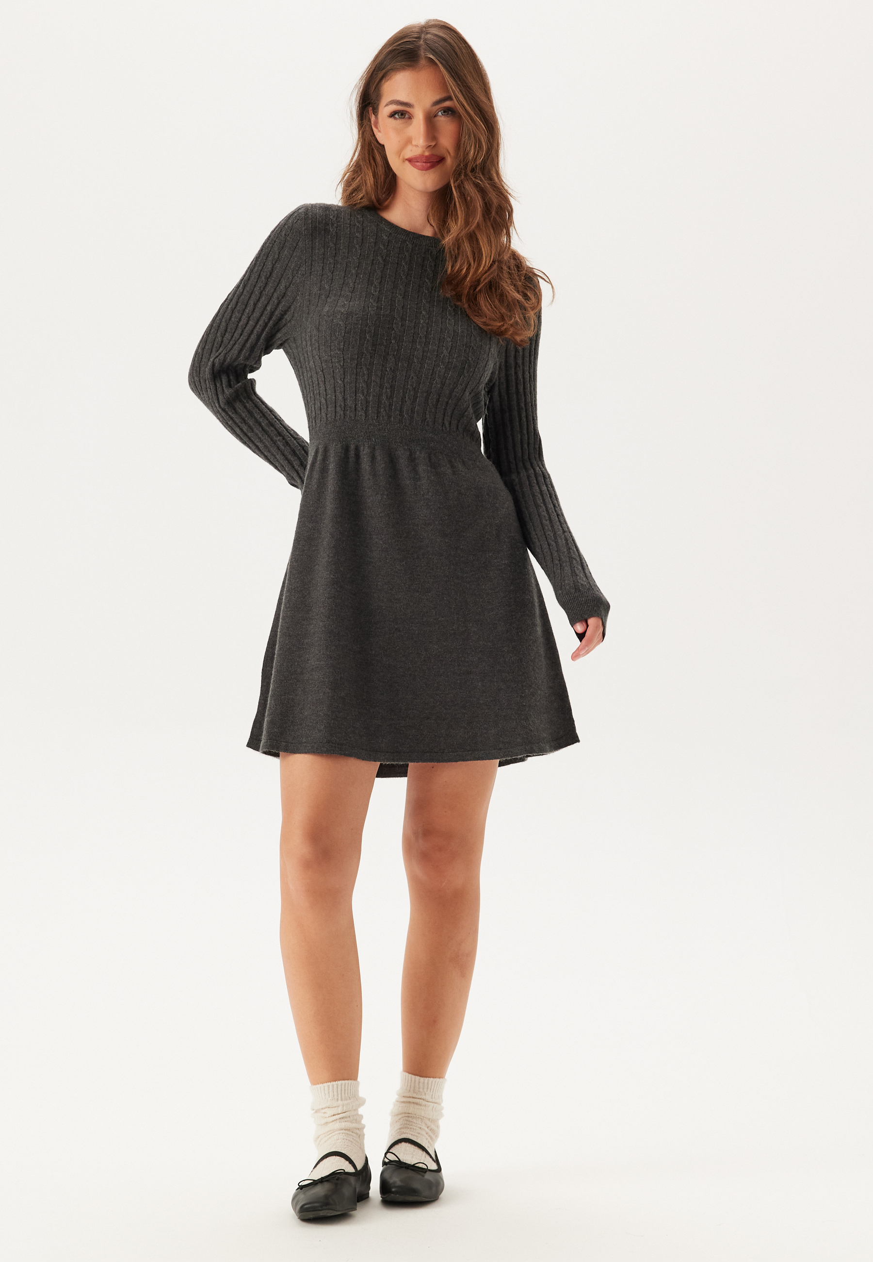 Onlfia Ls Cable Dress Nca Knt 3