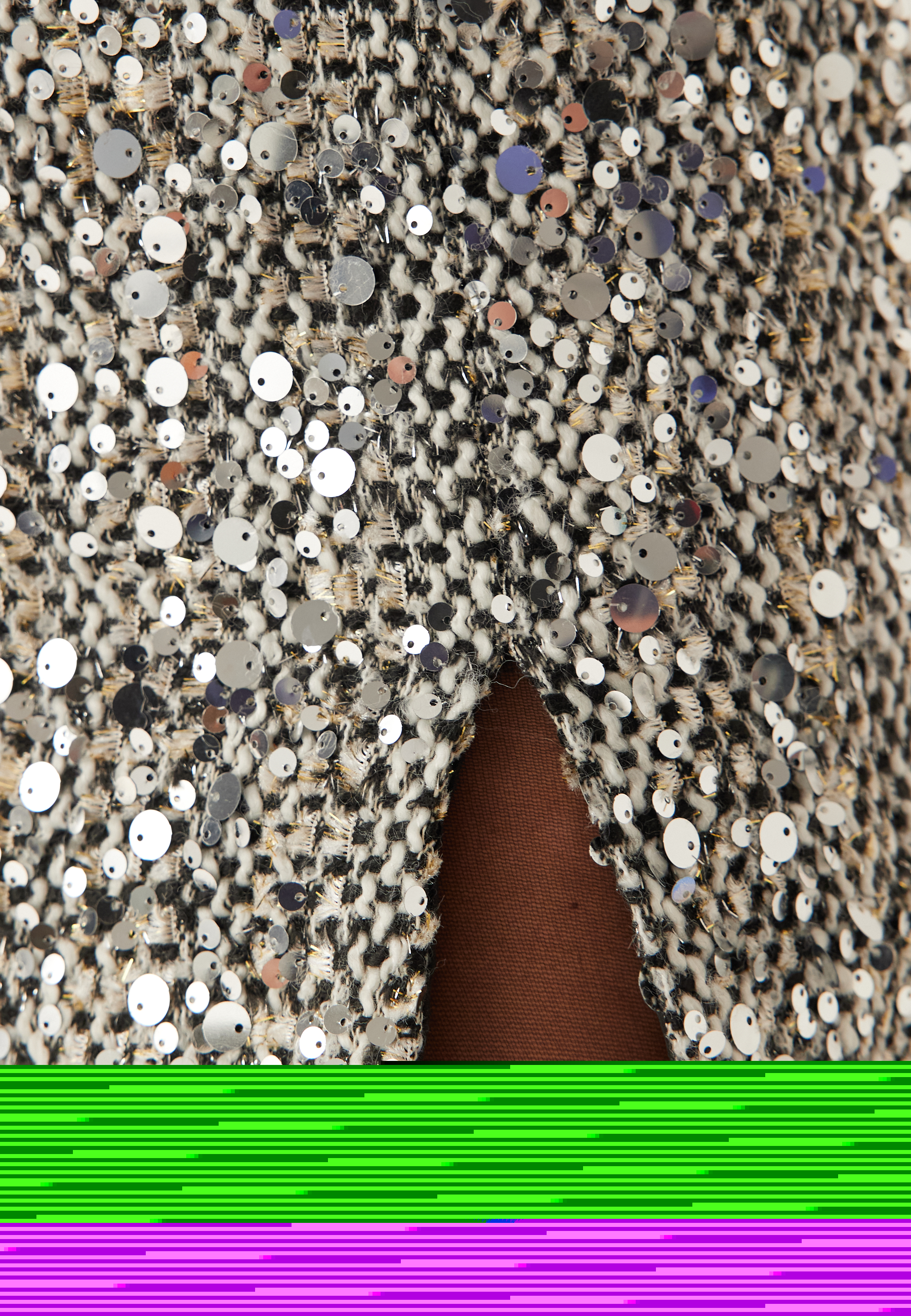 Onlglamour Mw Boucle Sequin Skirt 5