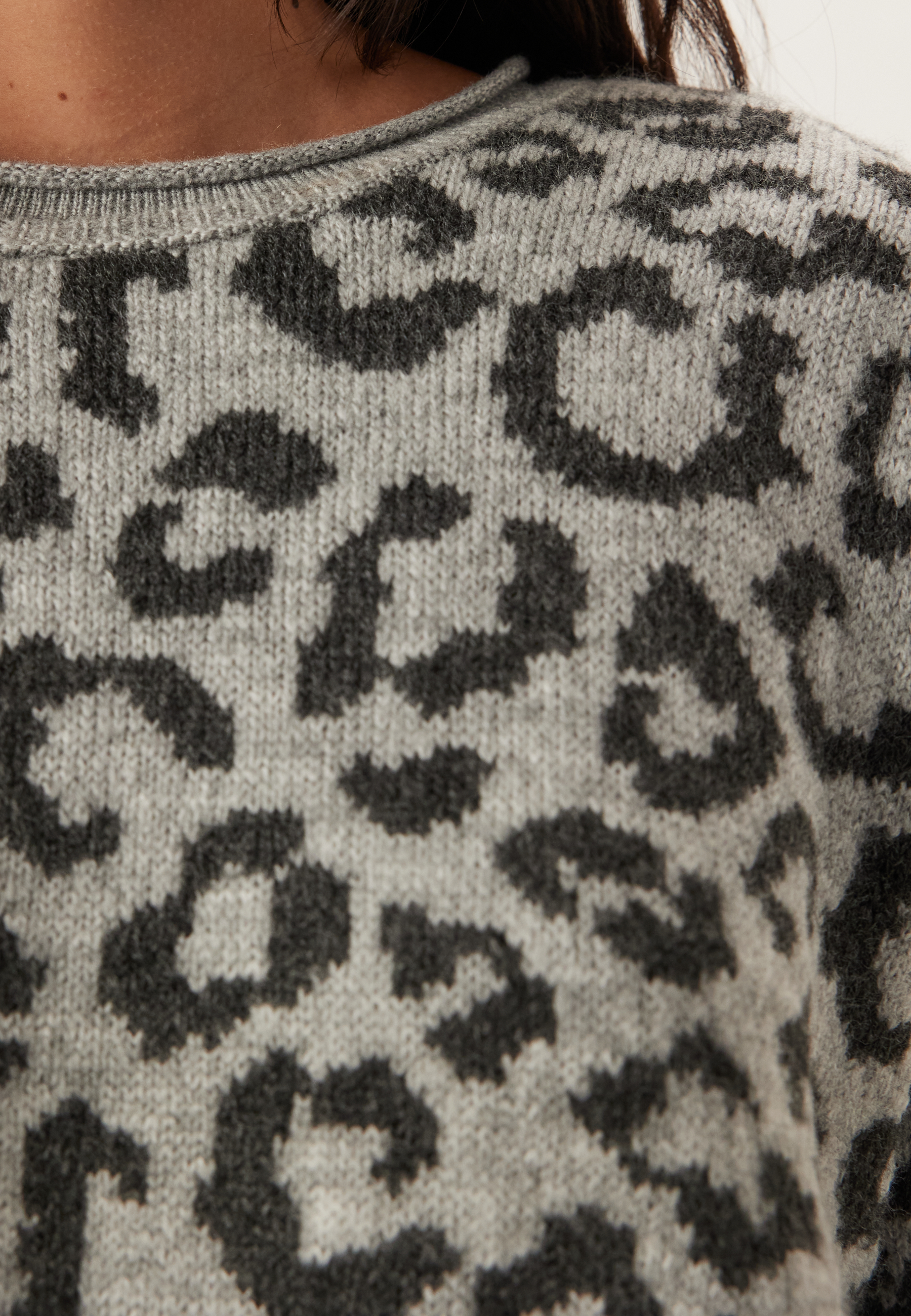 Onljade Animal Ls O-neck Knt 4