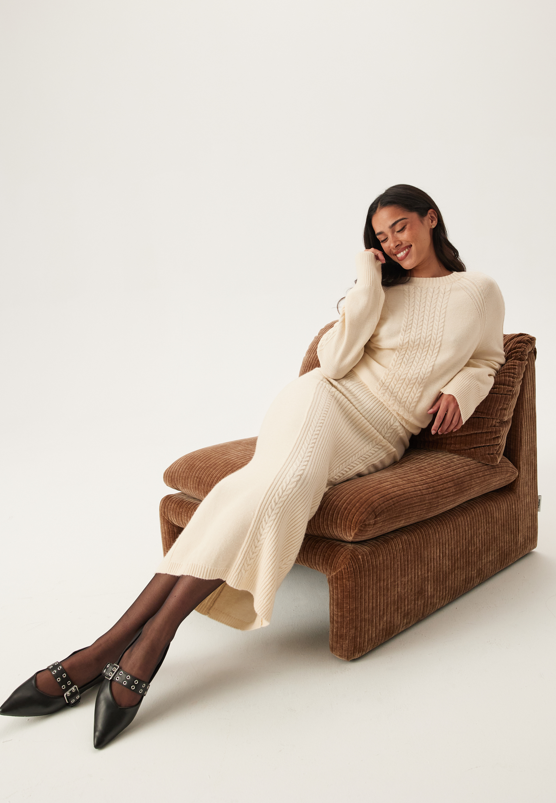 Onlkatia Cabel Midi Skirt Cc K