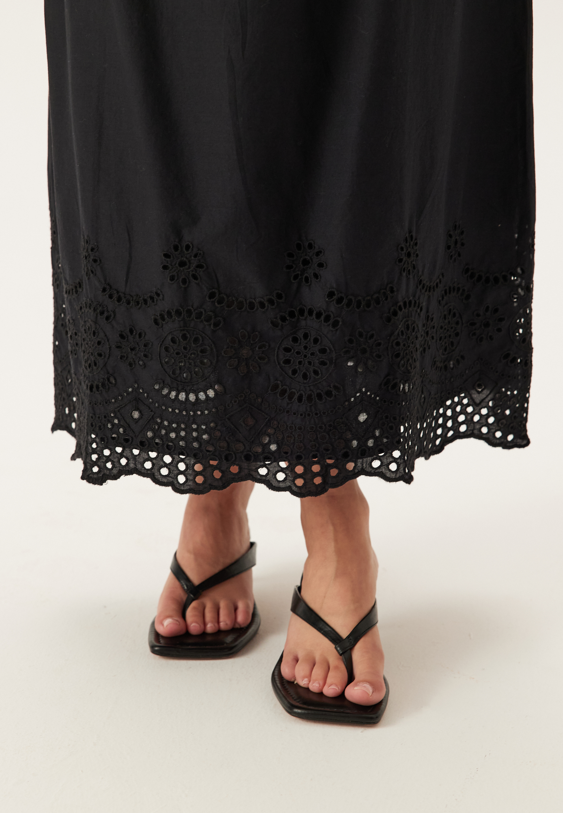 Onllou Life Emb Long Skirt 2