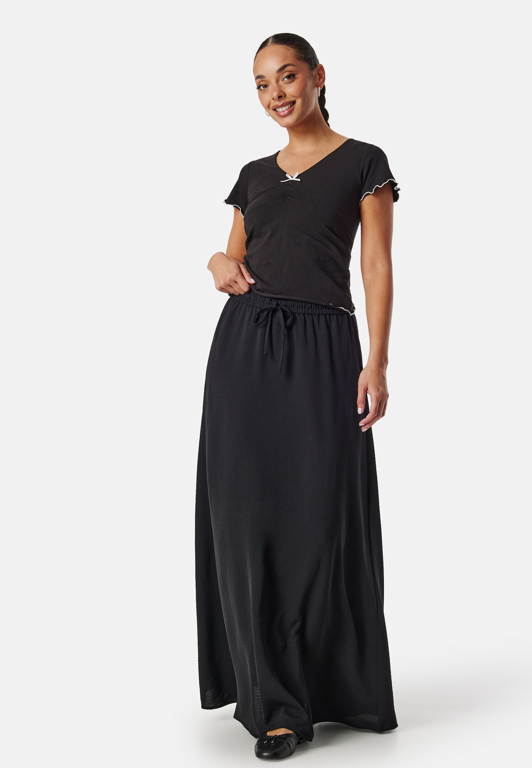 Onlmette life high waist long skirt 2