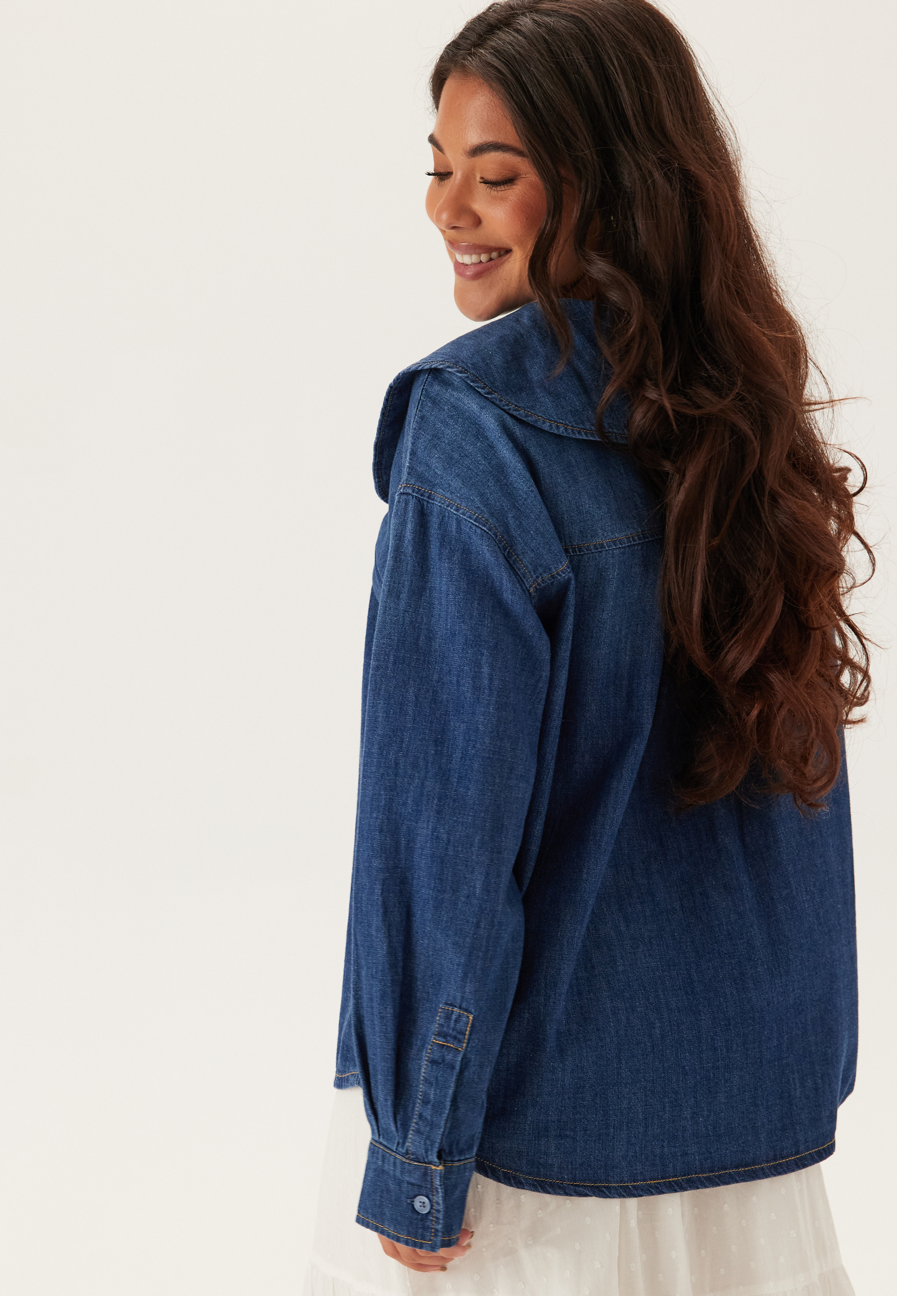 Onlnala L/S COLLAR DNM COLLAR 2