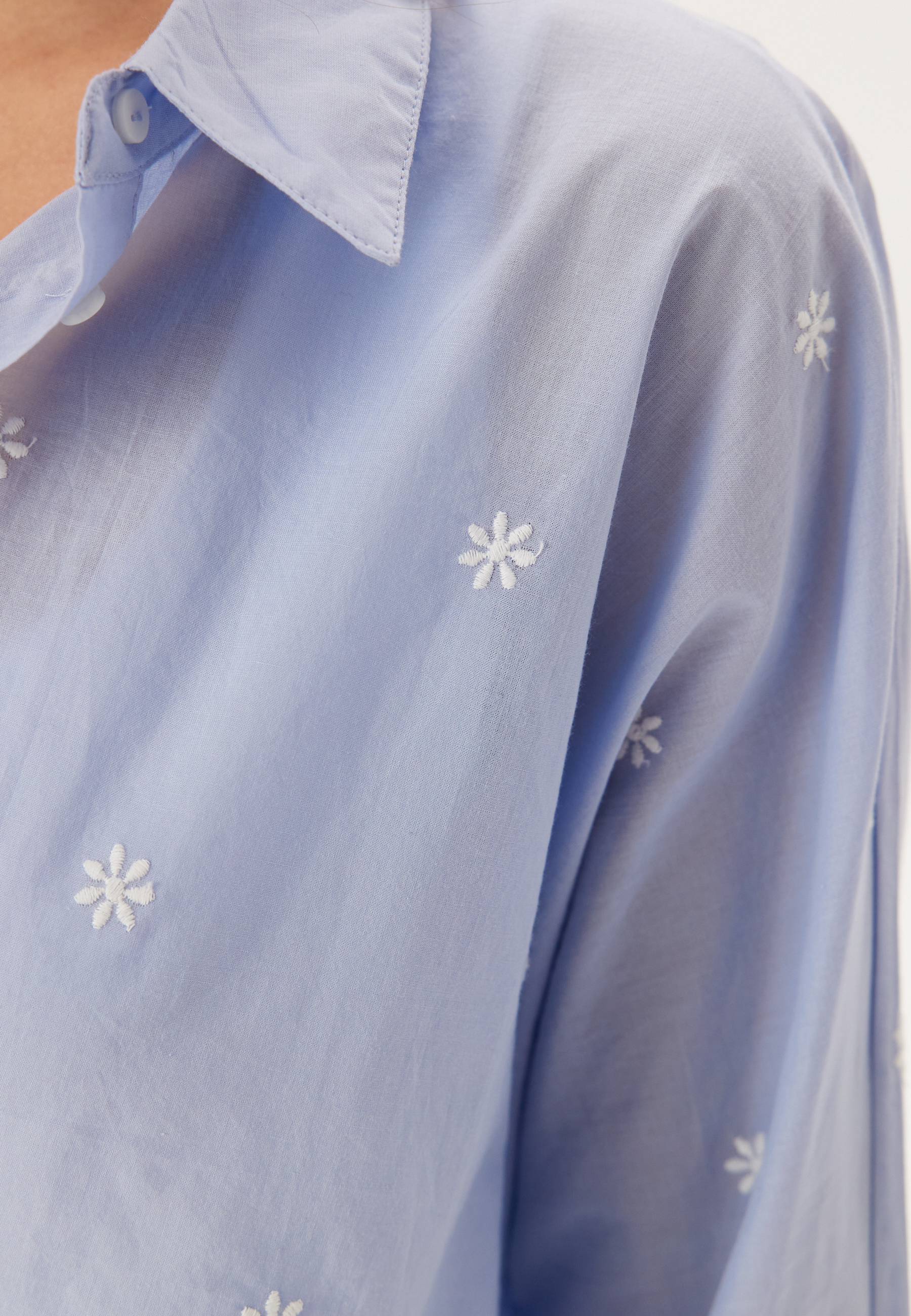 Onlnew Lina Grace Ls Emb Shirt 3