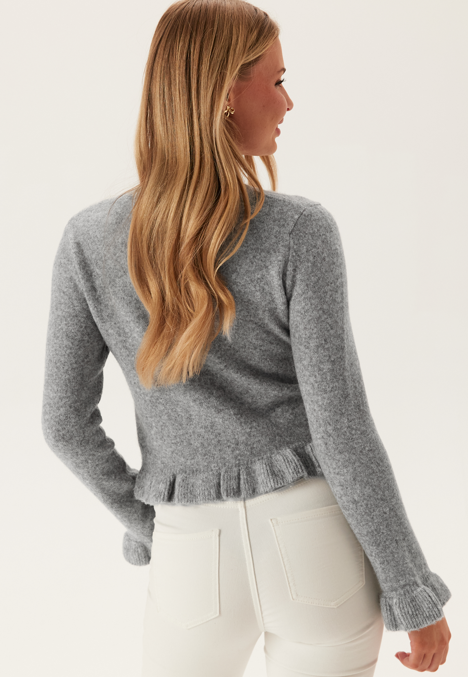 Onlrima Life Ls Frill Button C 2