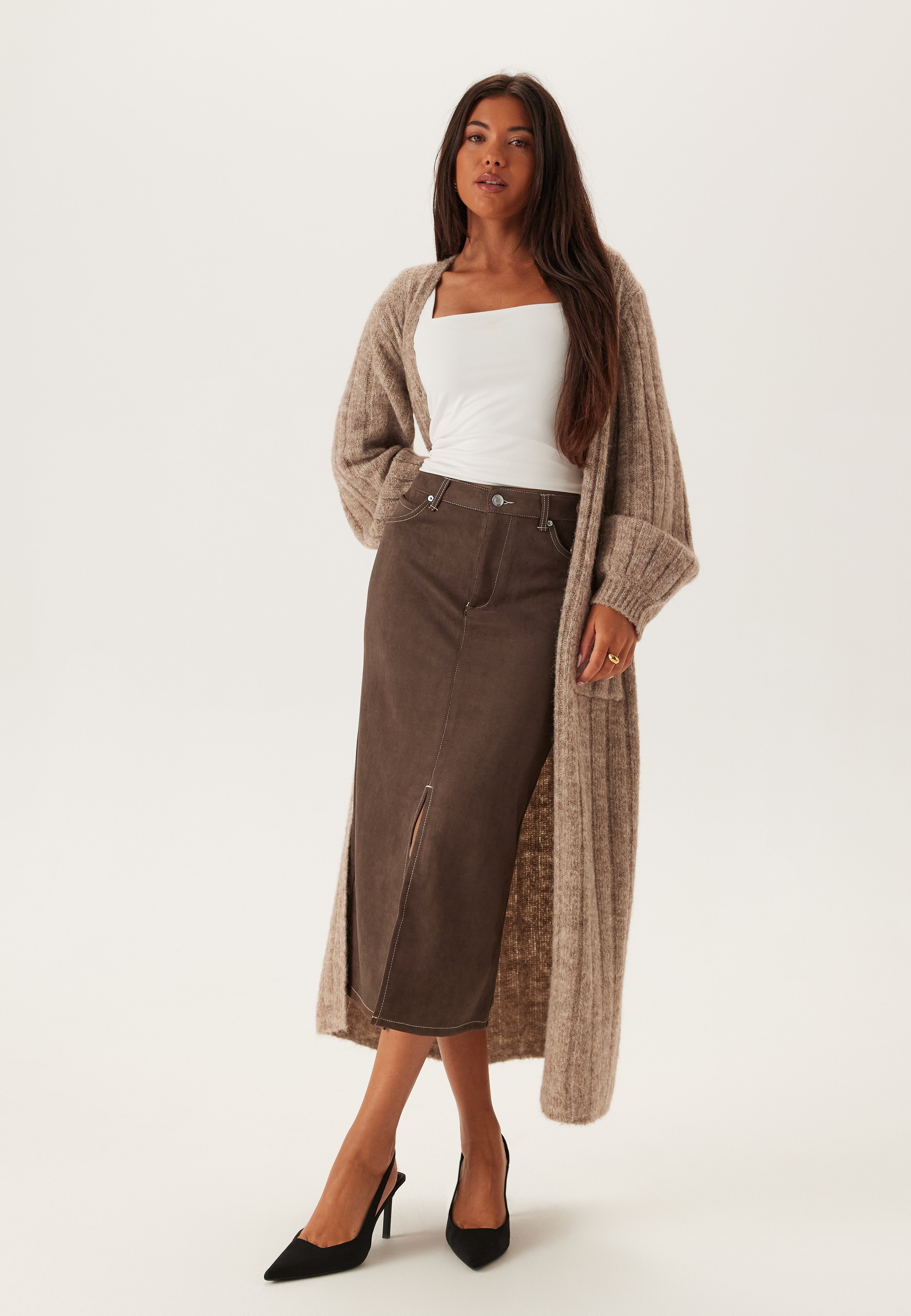 Onlstina Life Mw Faux Suede Sk 2