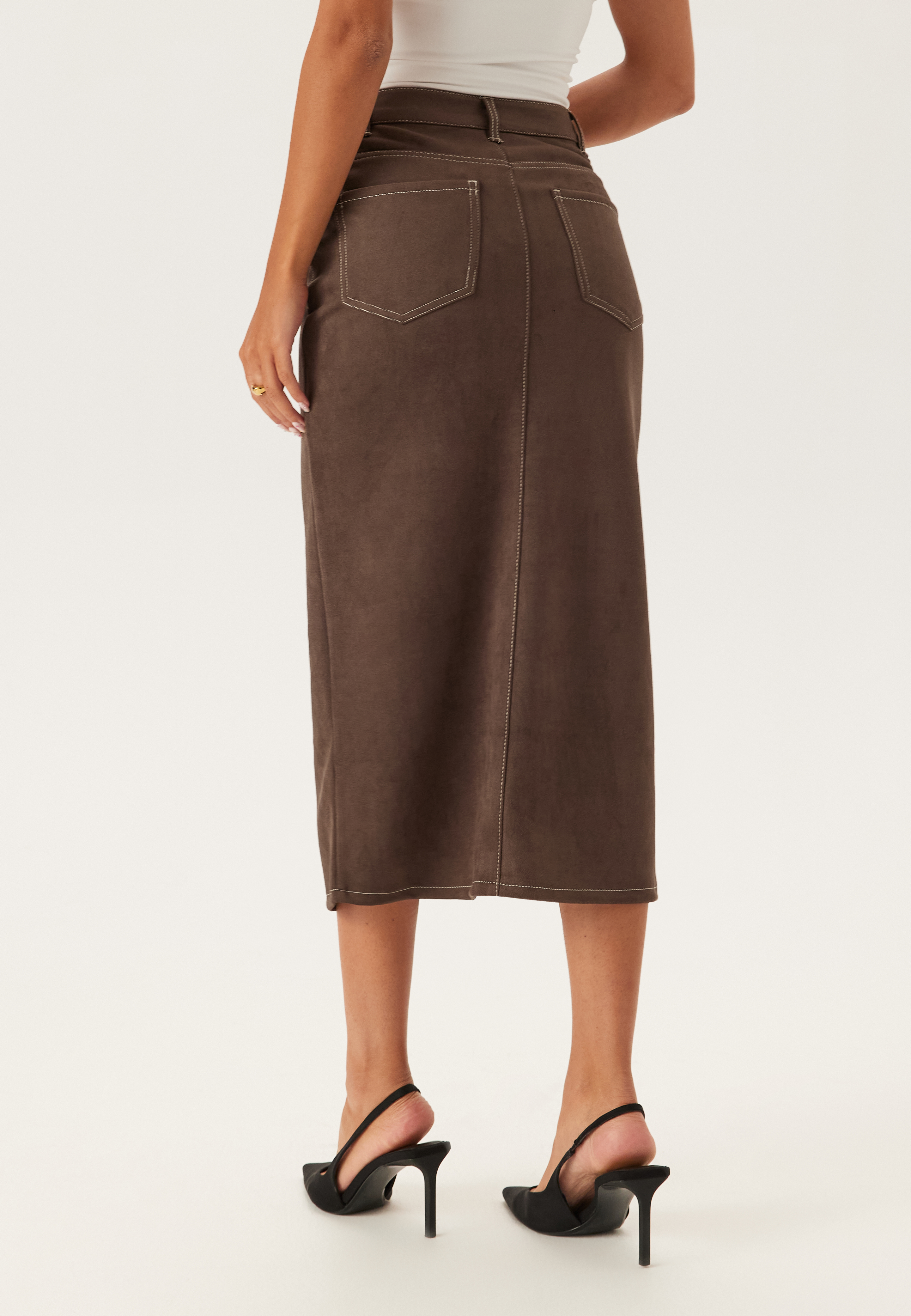 Onlstina Life Mw Faux Suede Sk 3