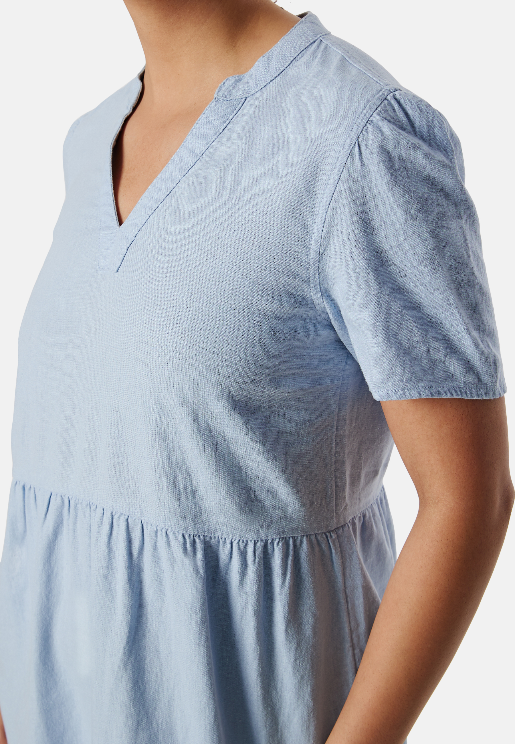 Onltiri-Caro V-Nec Lin Dress 3