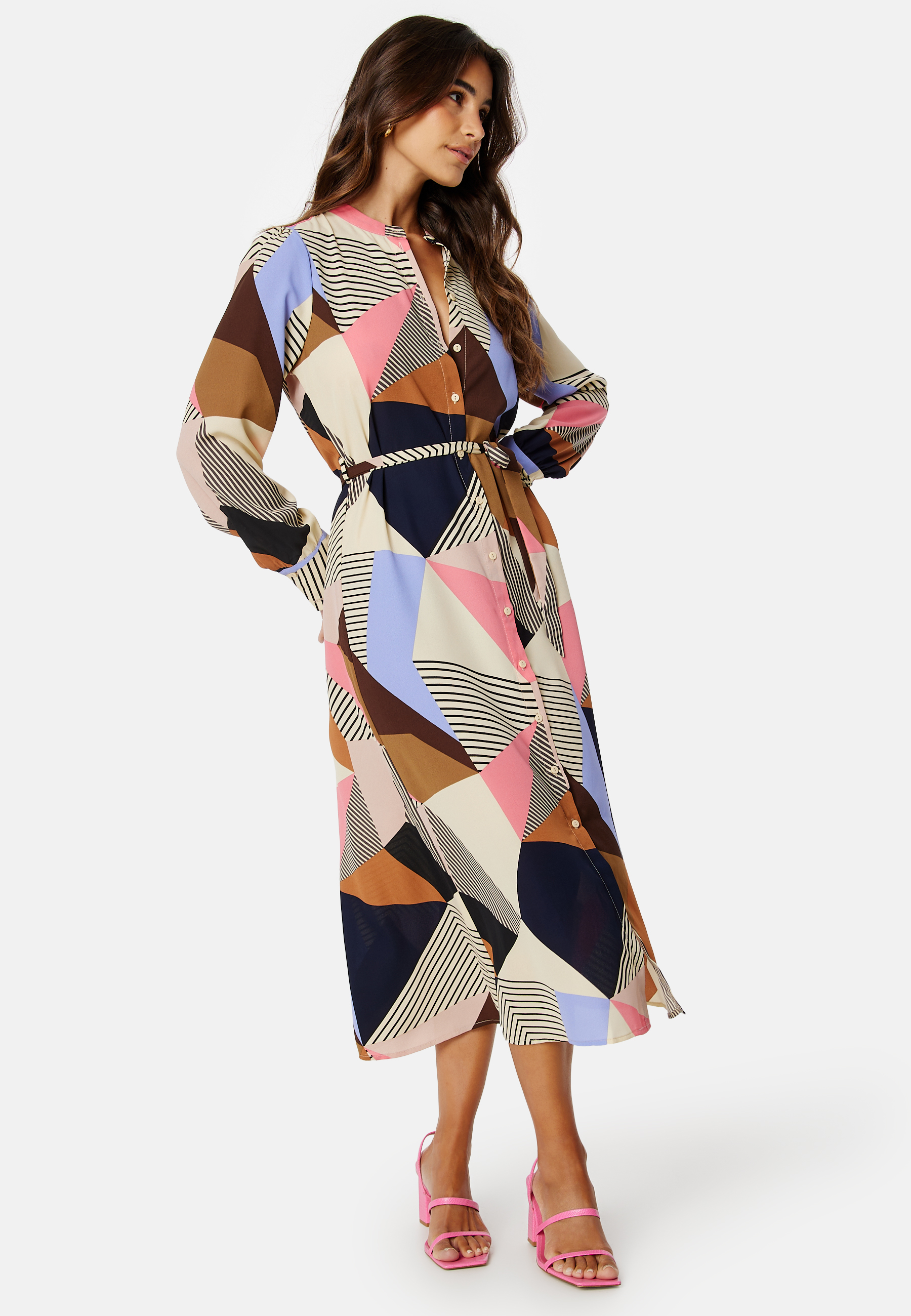Simone Life Midi Shirt Dress