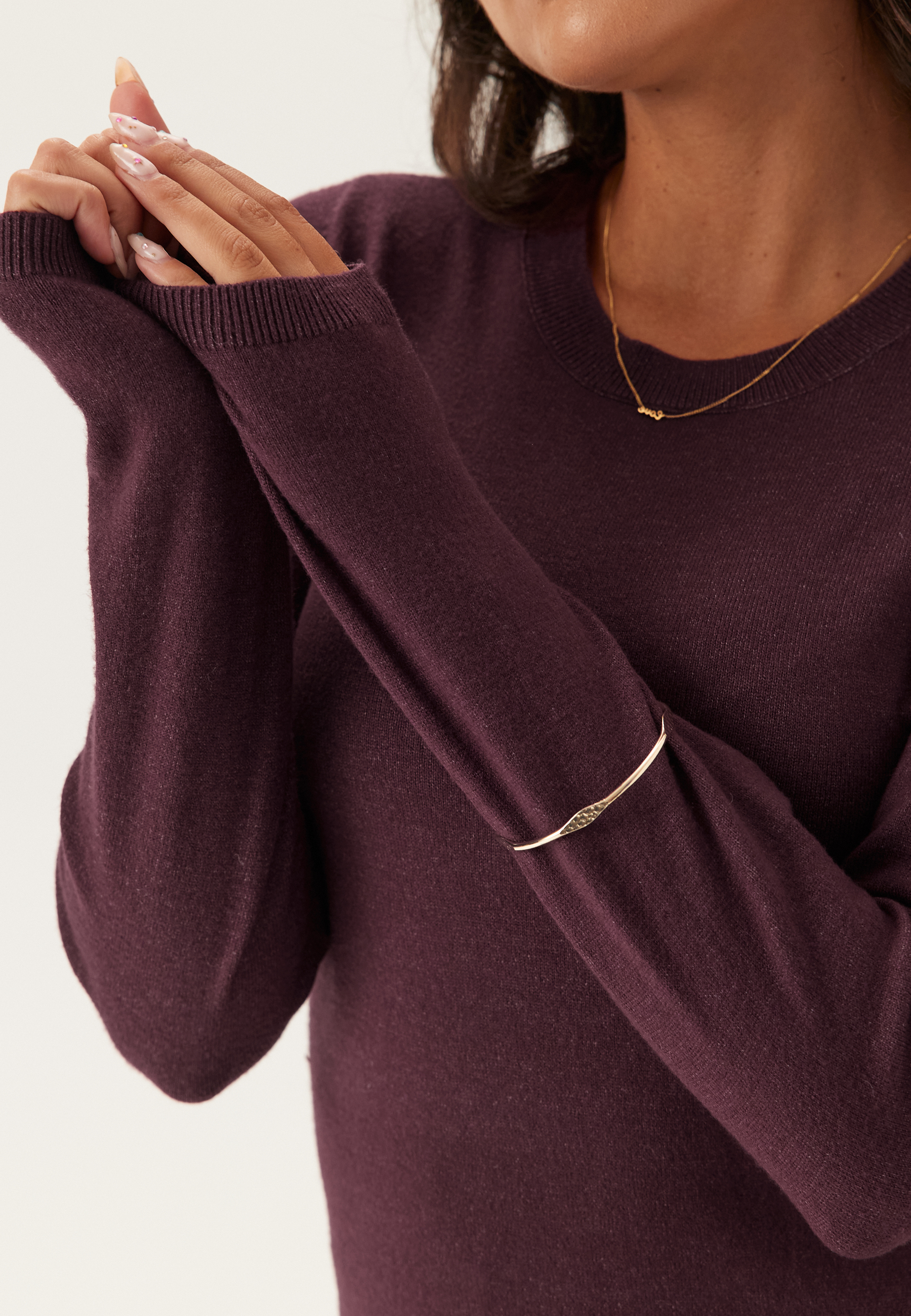 Vicomfy A-line O-neck Knit Dre 4