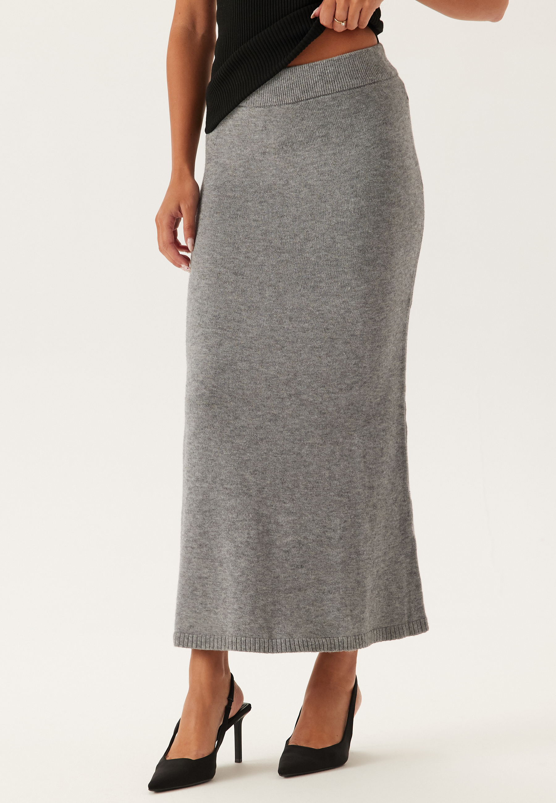 Viril Ankle Knit Skirt