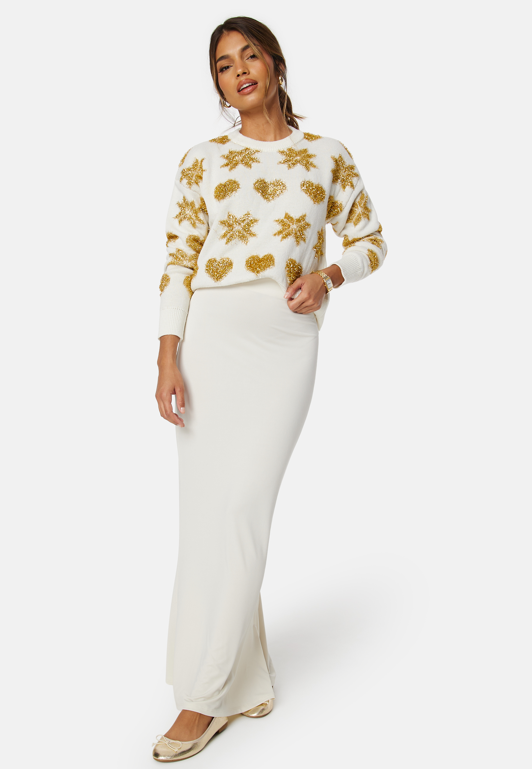 Xmas Love LS Loose O-Neck 2