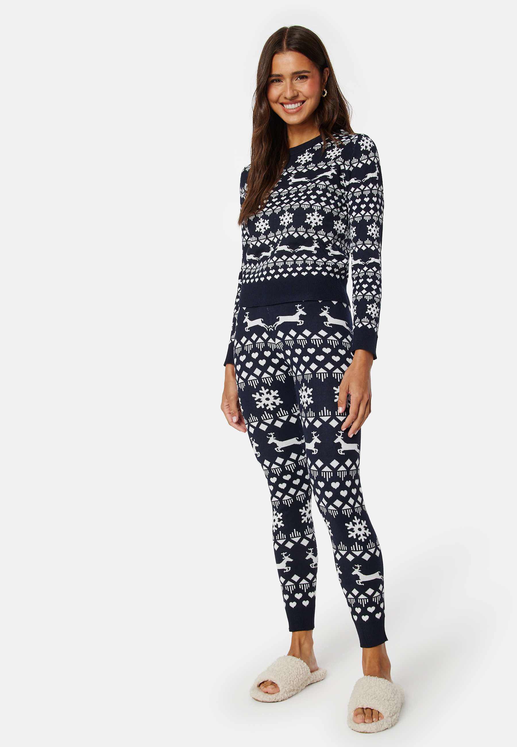Xmas Snowflake LS O-Neck 3