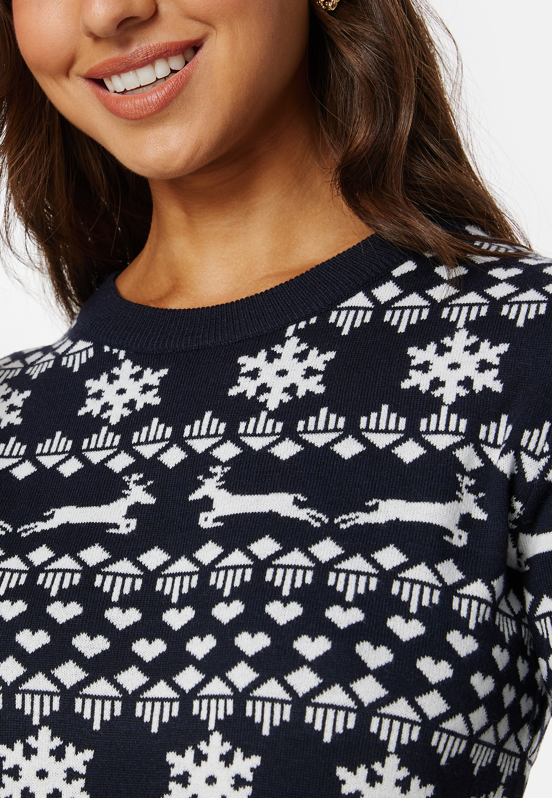 Xmas Snowflake LS O-Neck 4