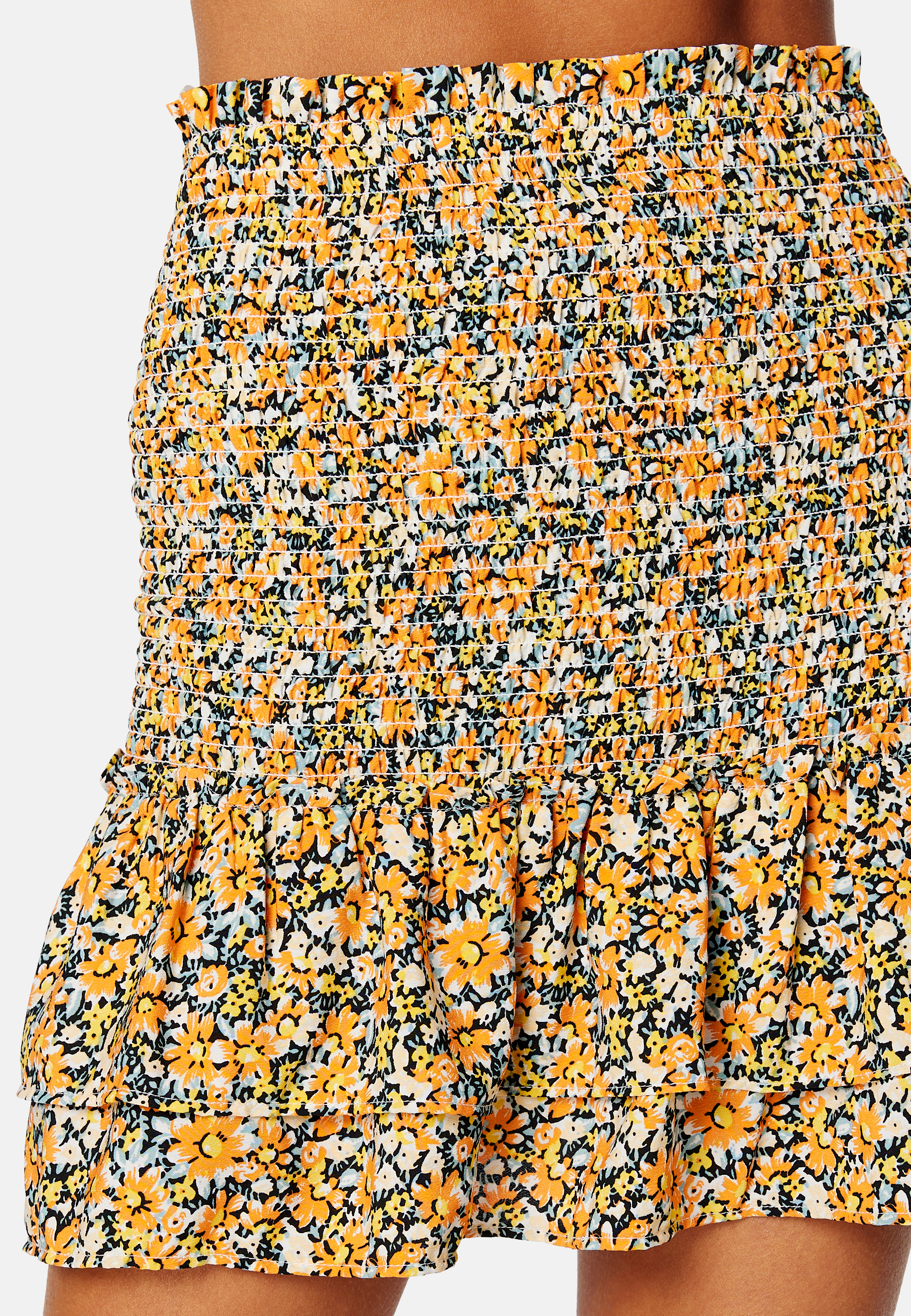 Zoey Layered Smock Skirt 3