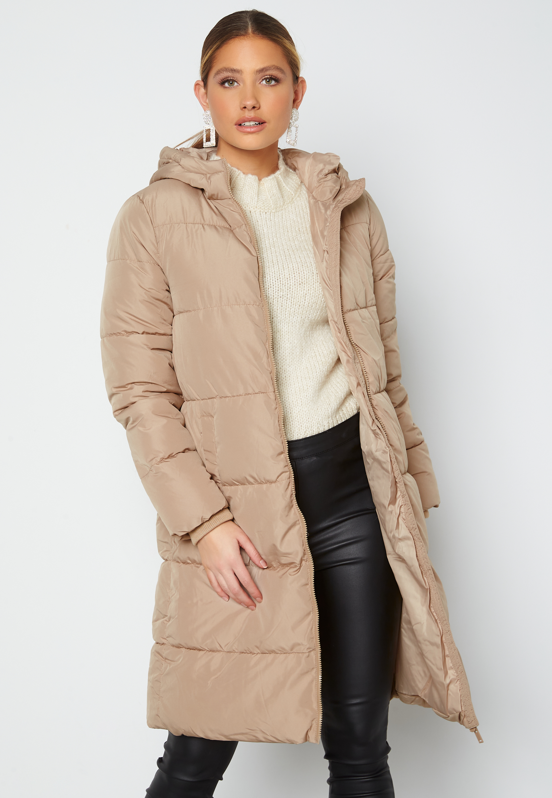 Pcbee New Long Puffer Jacket