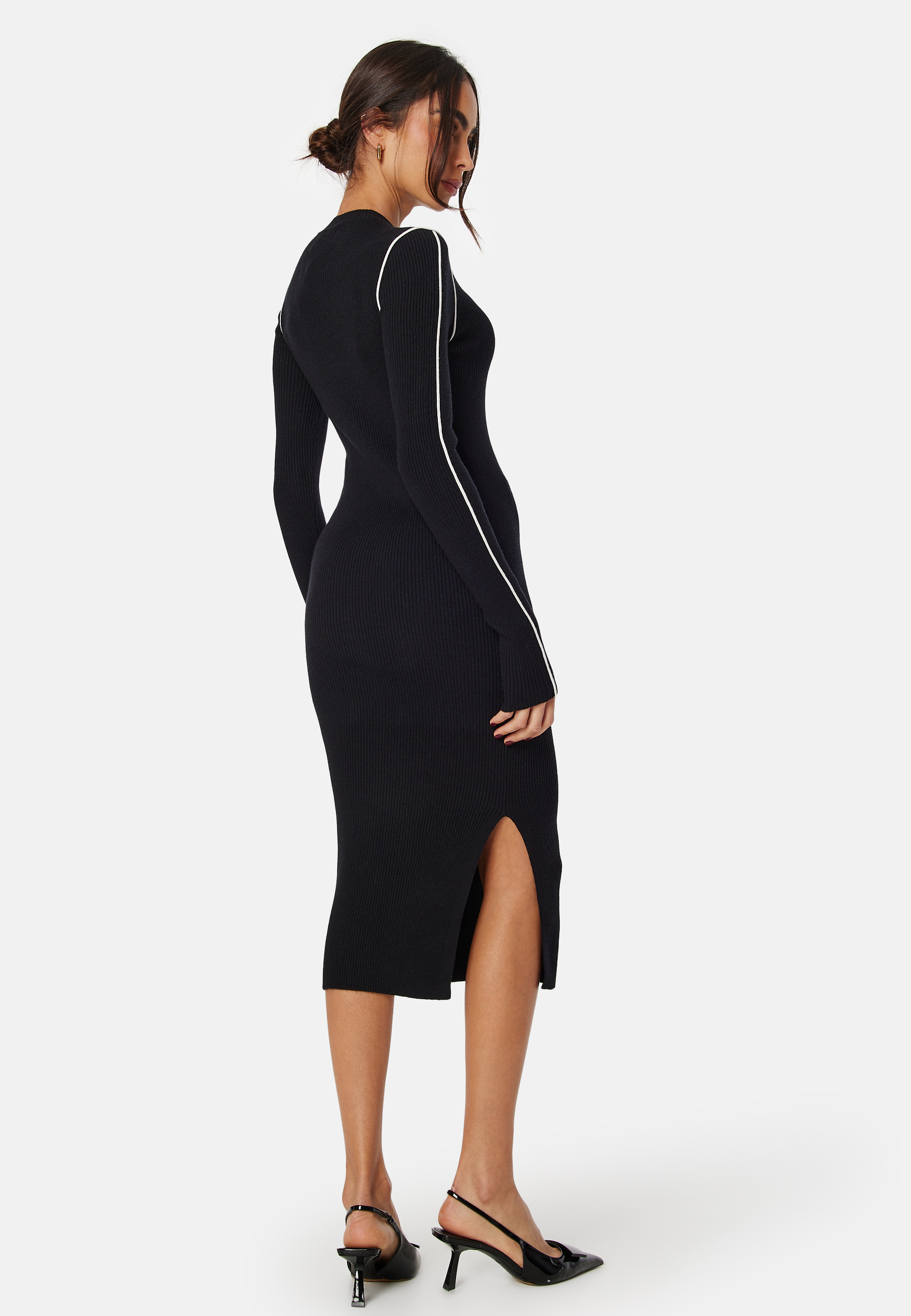 Falke Slim Piping Knit Dress 2