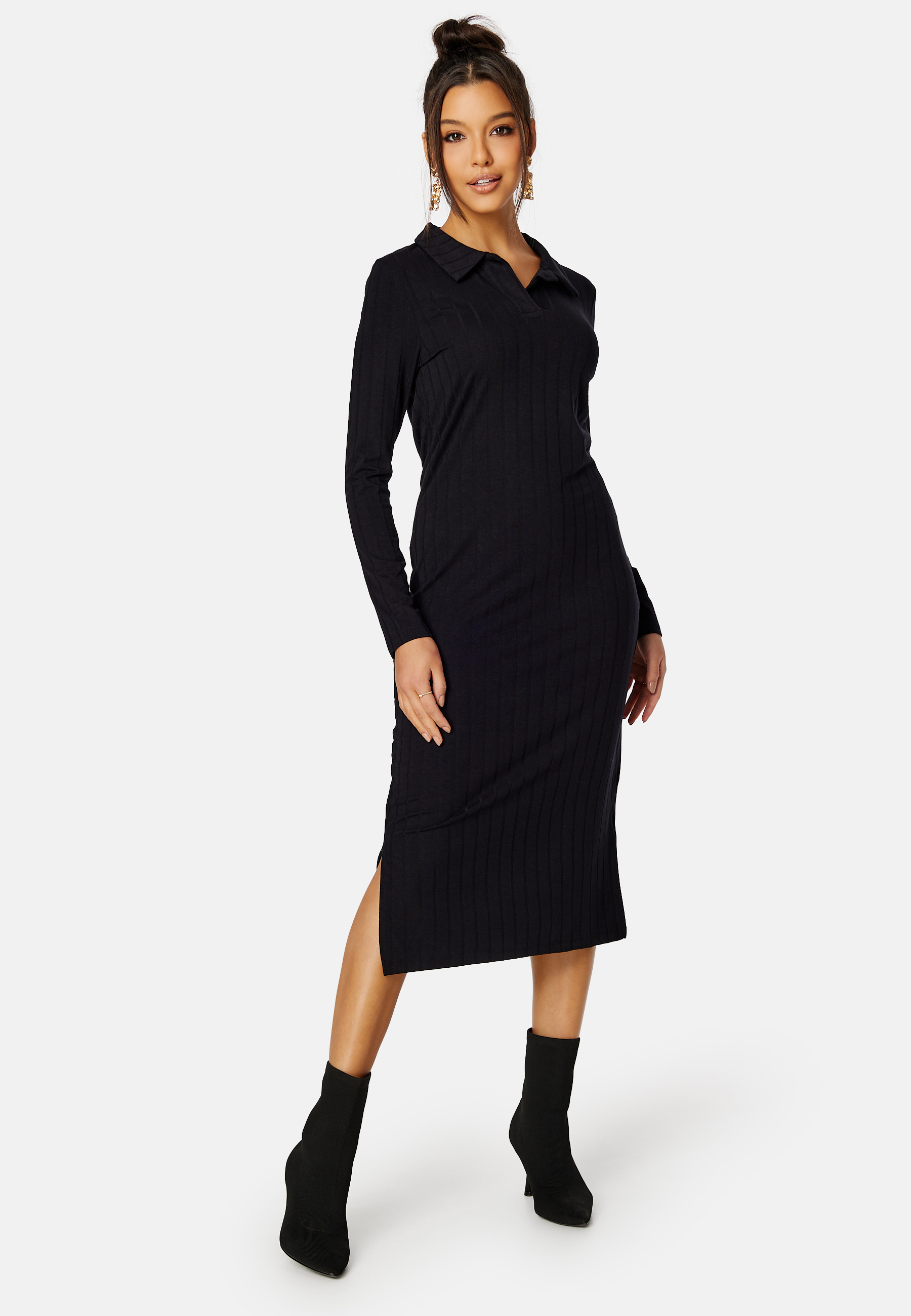 Femke LS Midi Dress