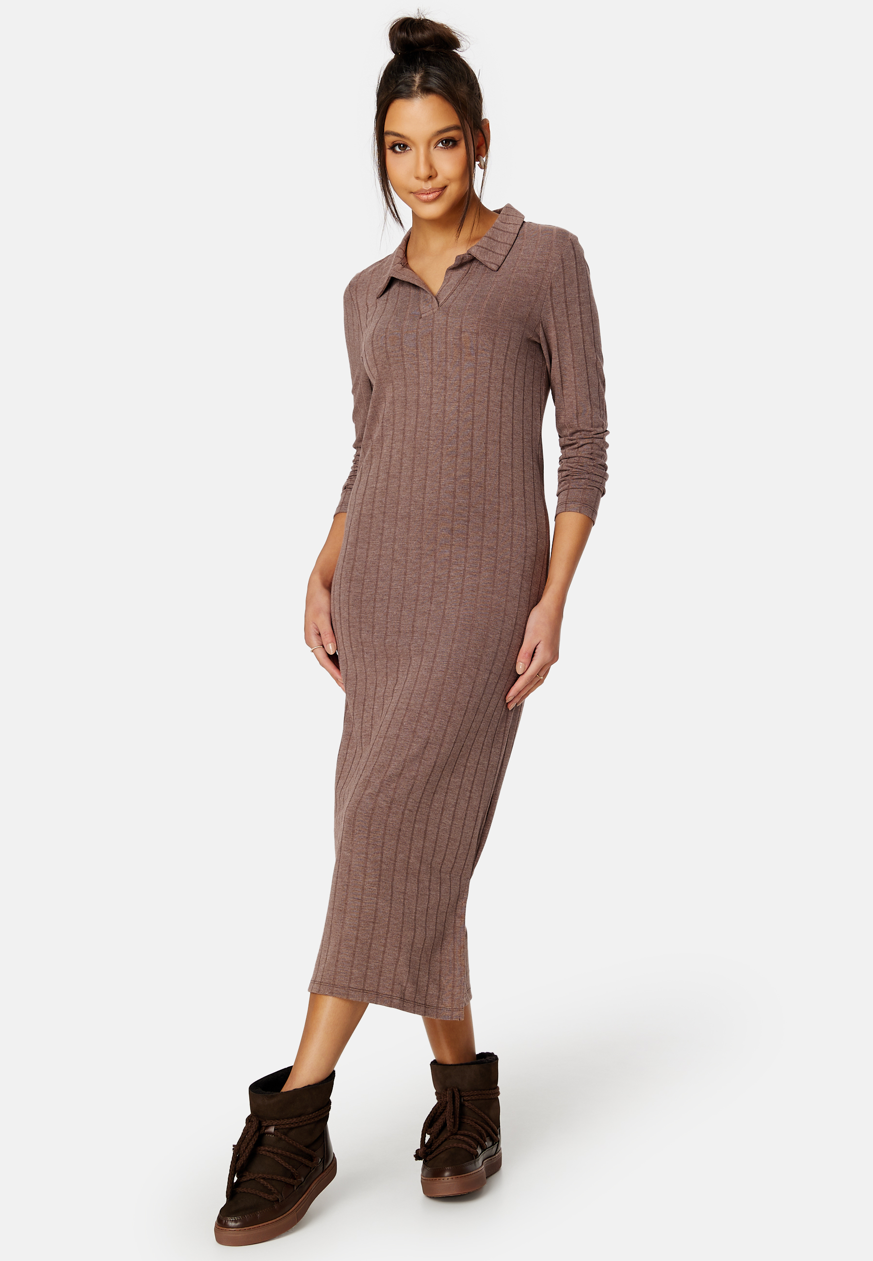Femke LS Midi Dress