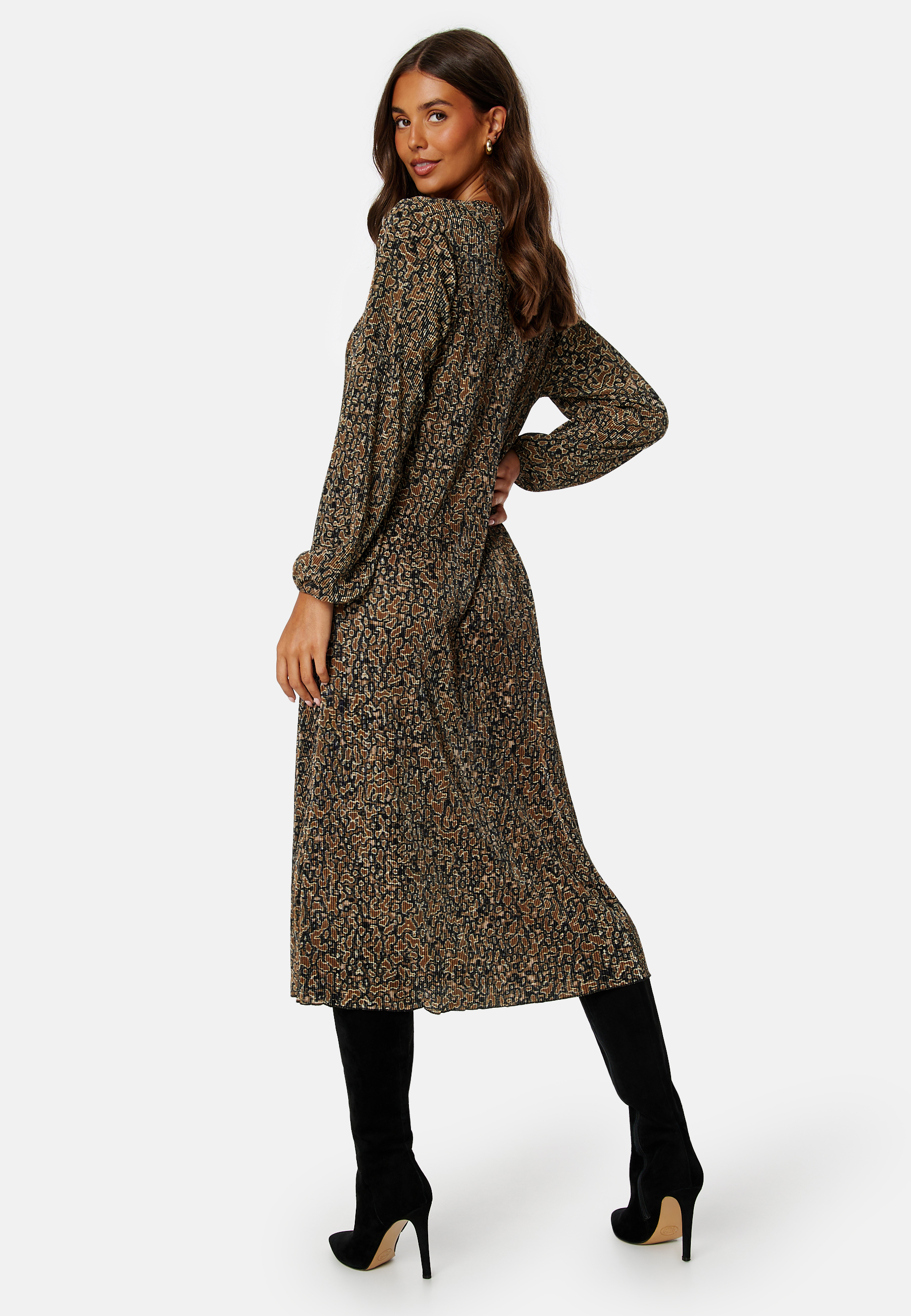 Johanne O-Neck Midi Dress 2